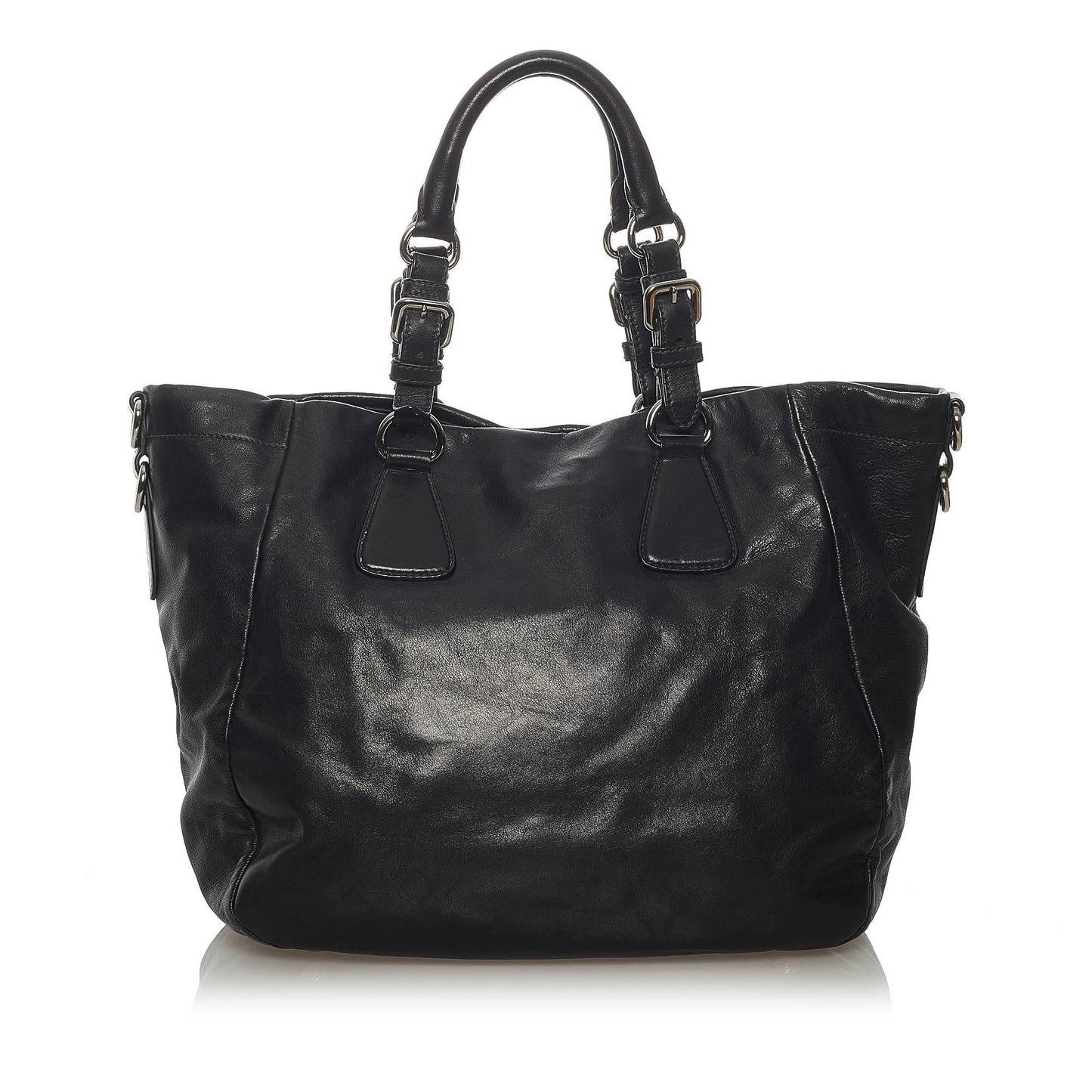Prada Soft Calf Satchel Shg Leather Calf Leather Satchel Bag