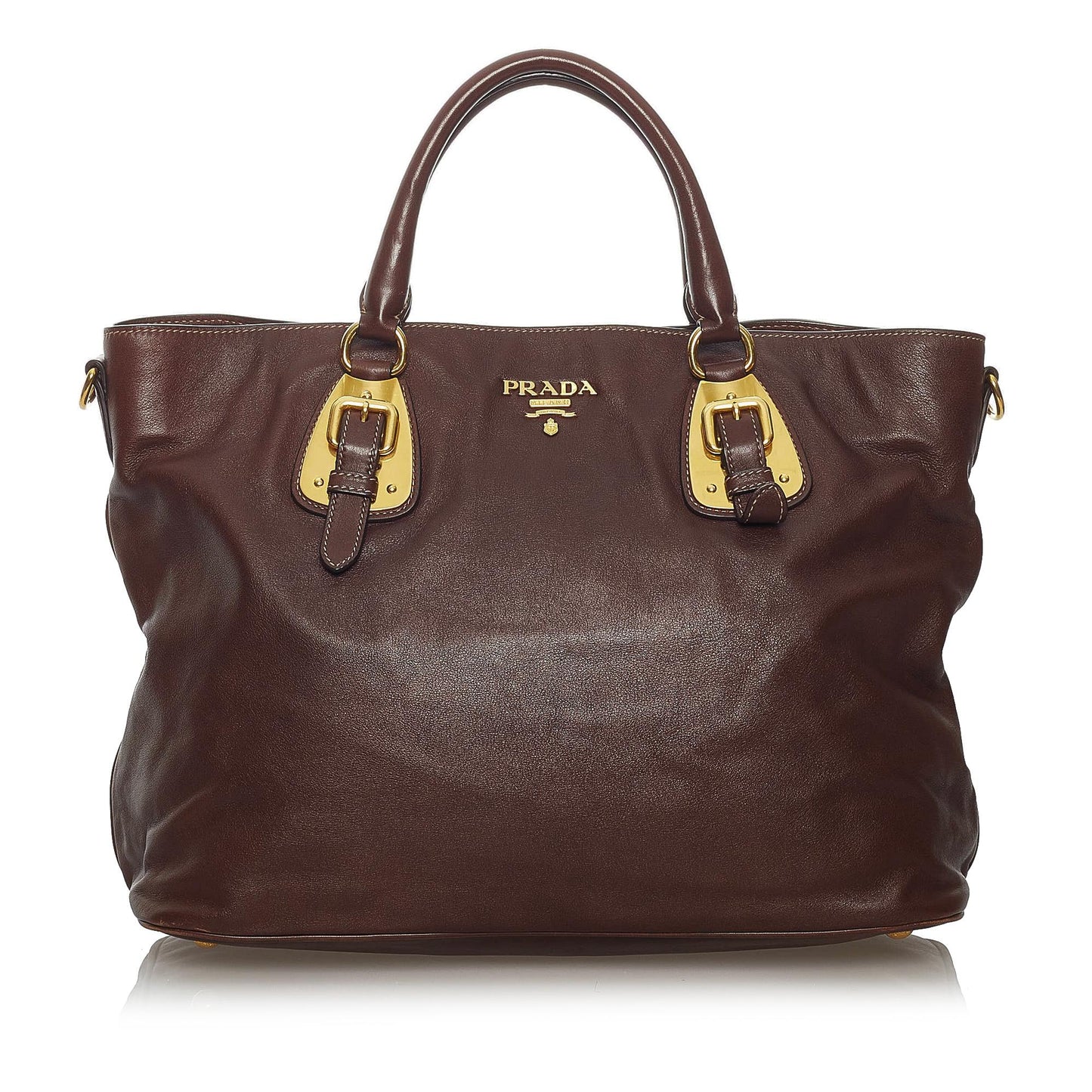 Prada Soft Calf Satchel Shg Leather Calf Leather Satchel Bag Satchel Shg 29403