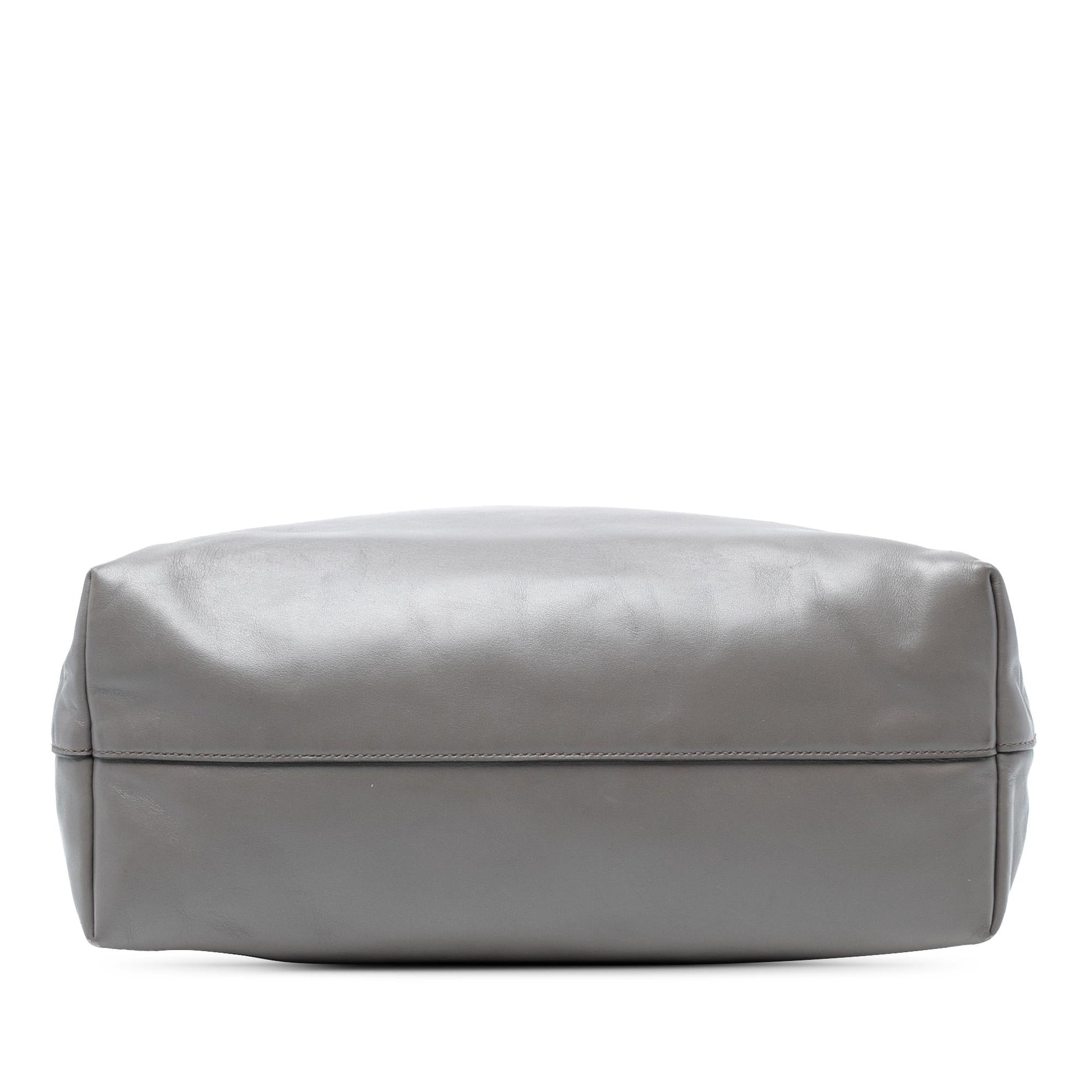Prada Soft Calf Open Convertible Tote Tote Bag