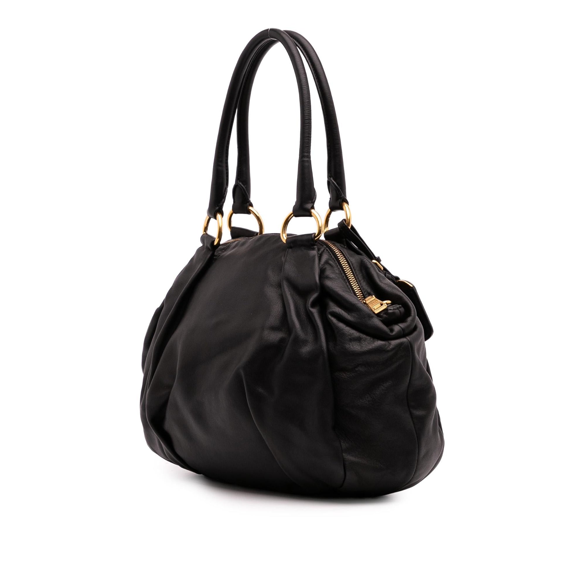 Prada Soft Calf Satchel Satchel Bag