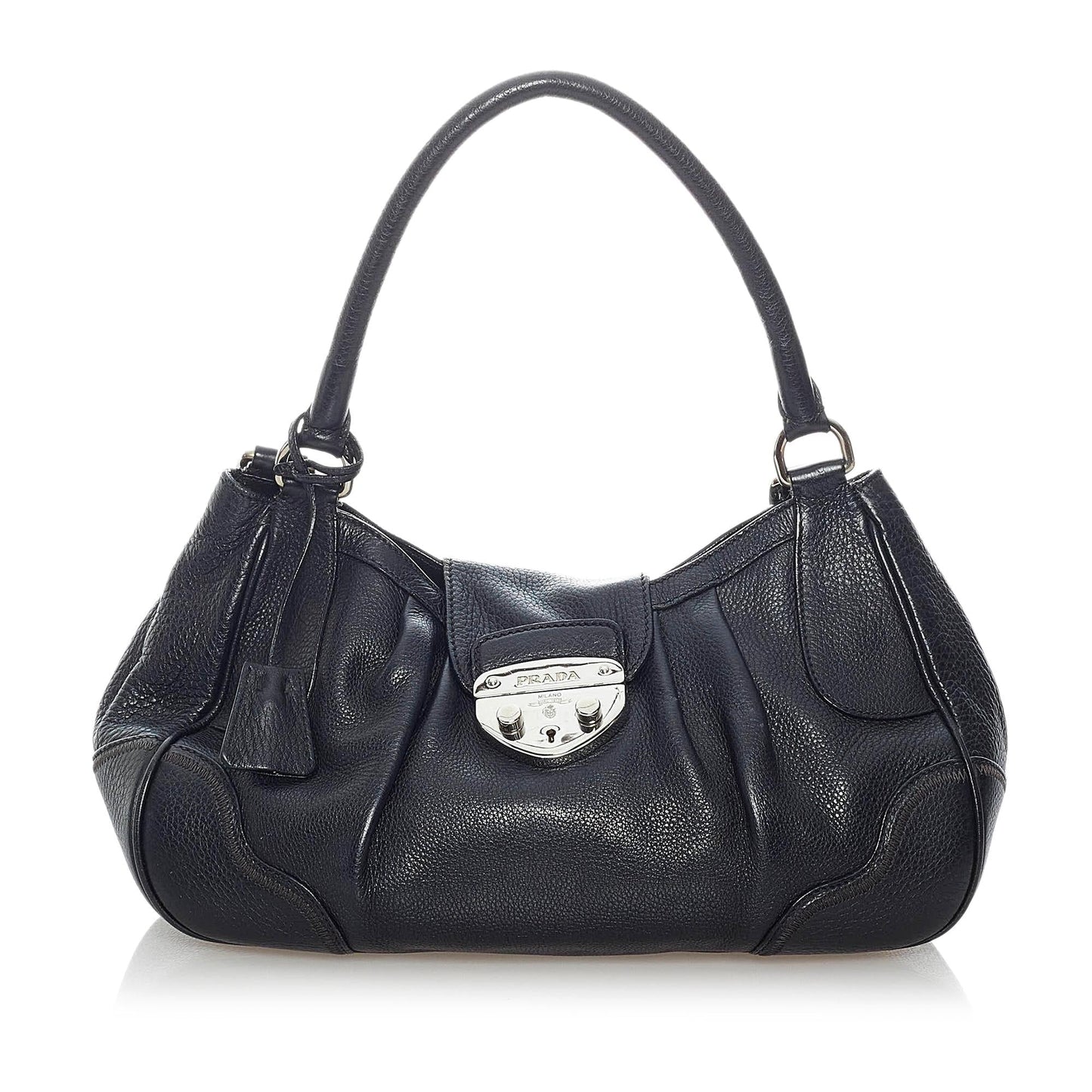 Prada Sound Lock Shoulder Bag Shg Leather Bag Shg 31380