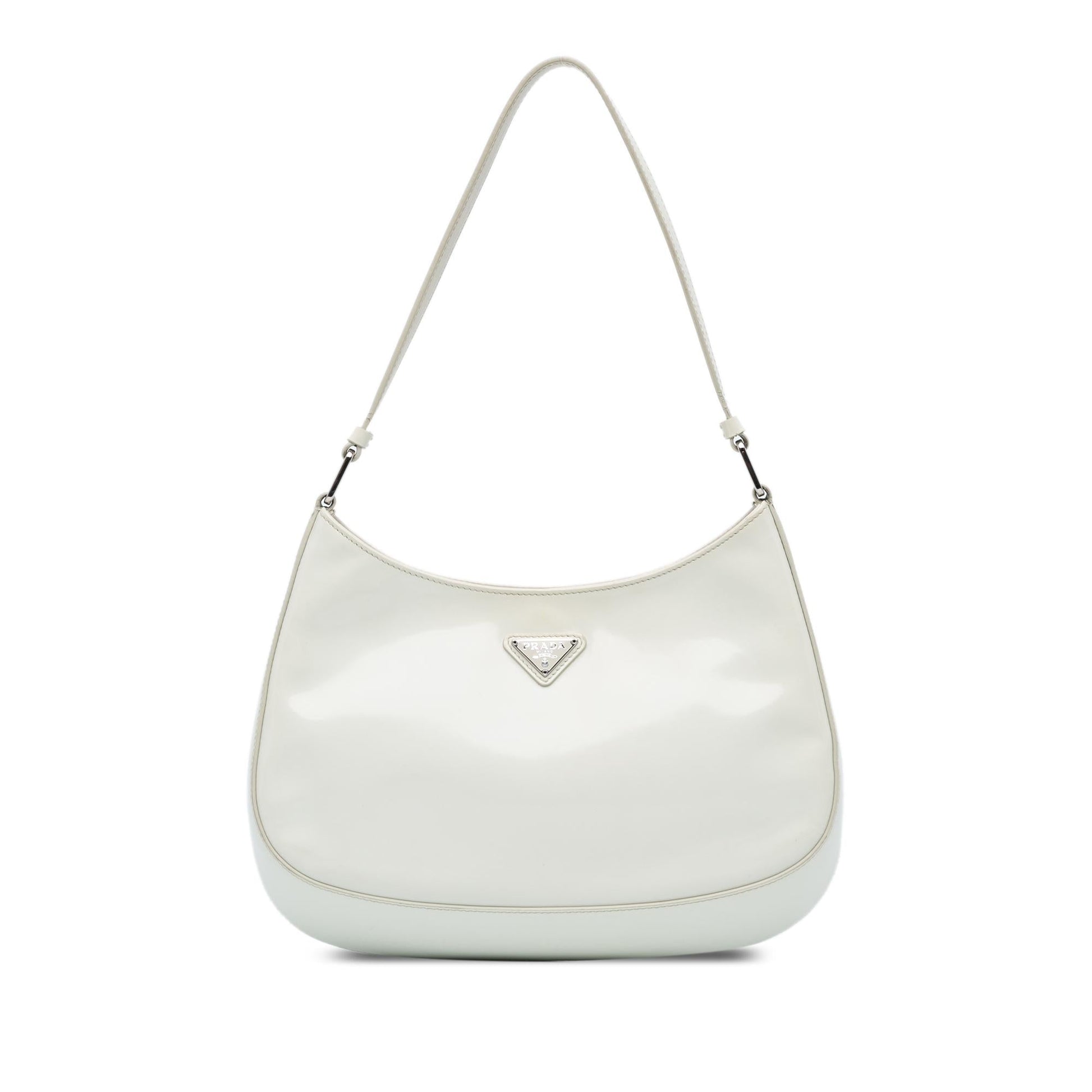 Prada Spazzolato Cleo Shoulder Bag Bag Shg Kubdgu