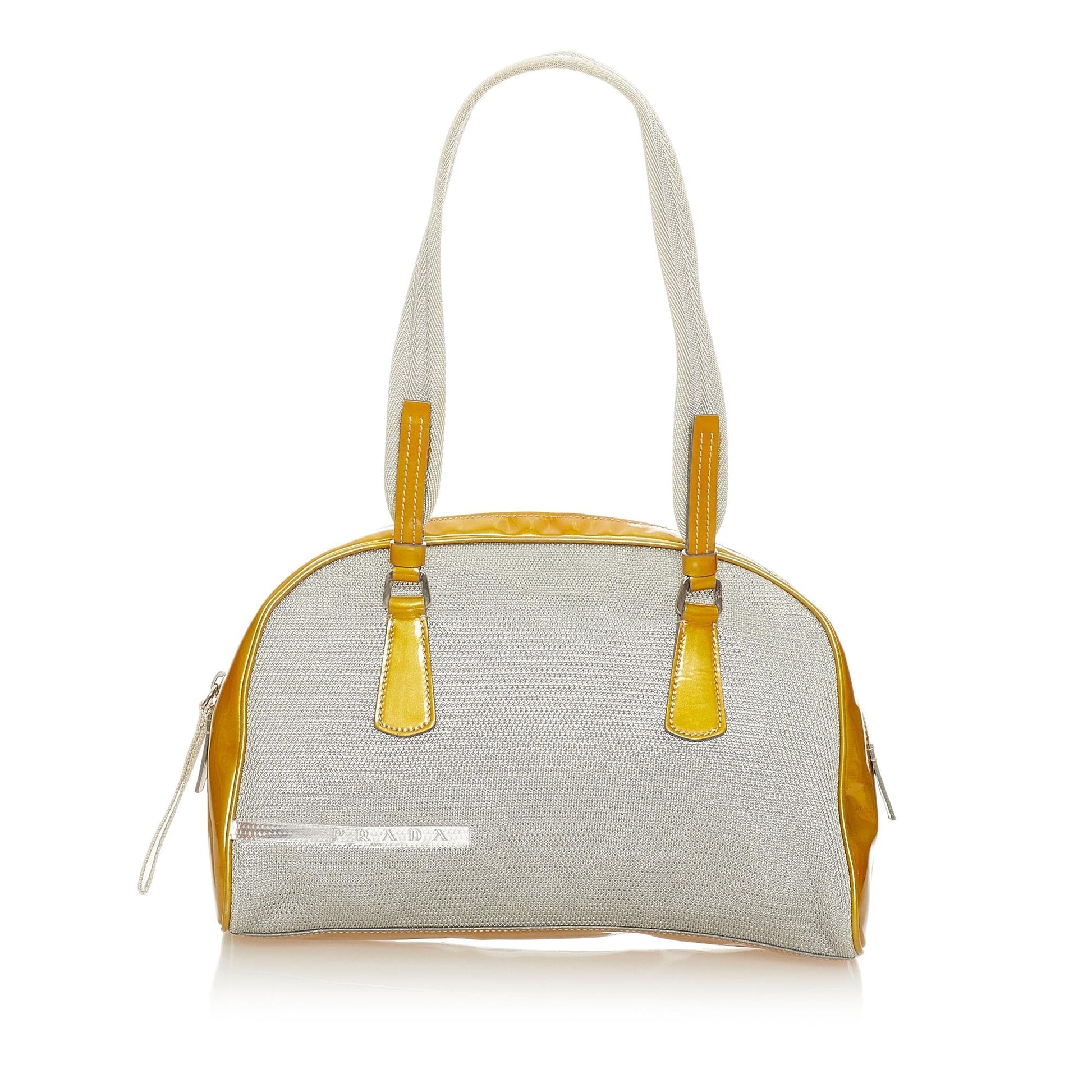 Prada Sports Bowler Handbag Shg Nylon Satchel Bag