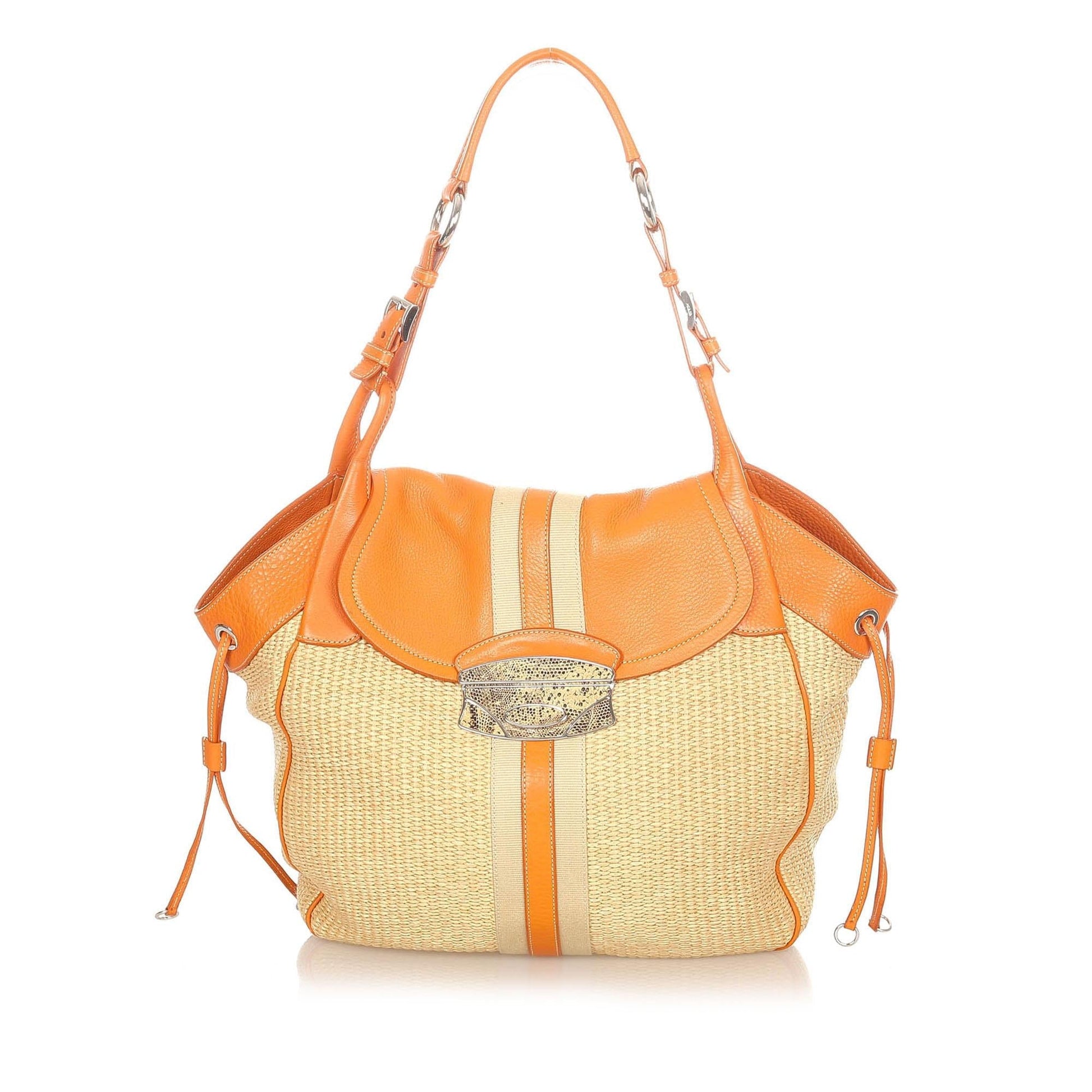 Prada Straw Tote Bag Shg