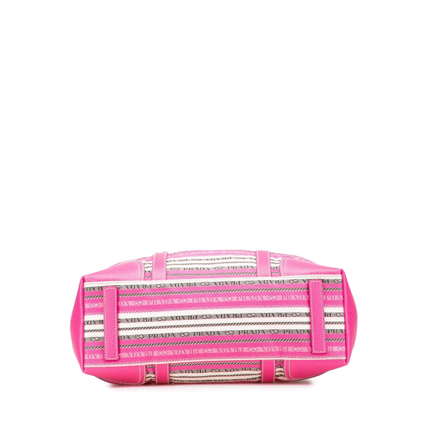 Prada Striped Jacquard Tote Tote Bag