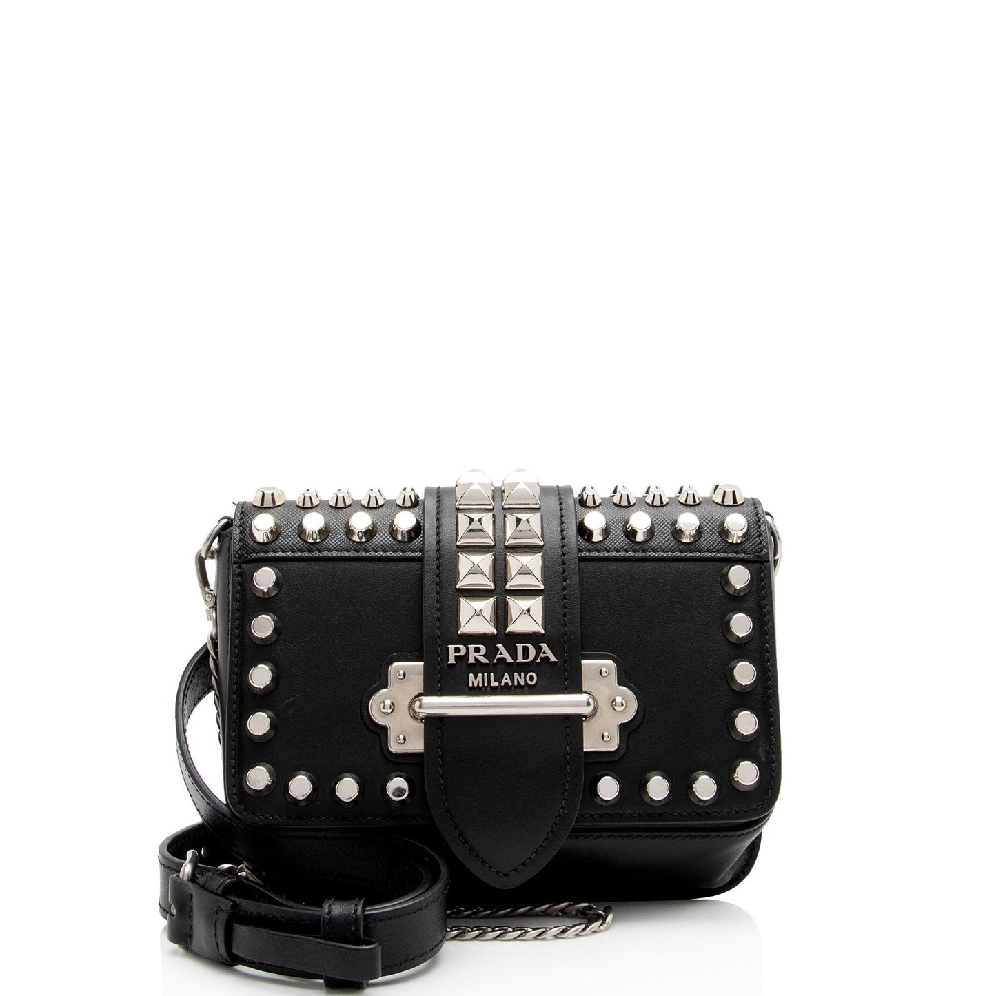 Prada Studded Cahier Belt Bag Shf Tsxdig Saffiano