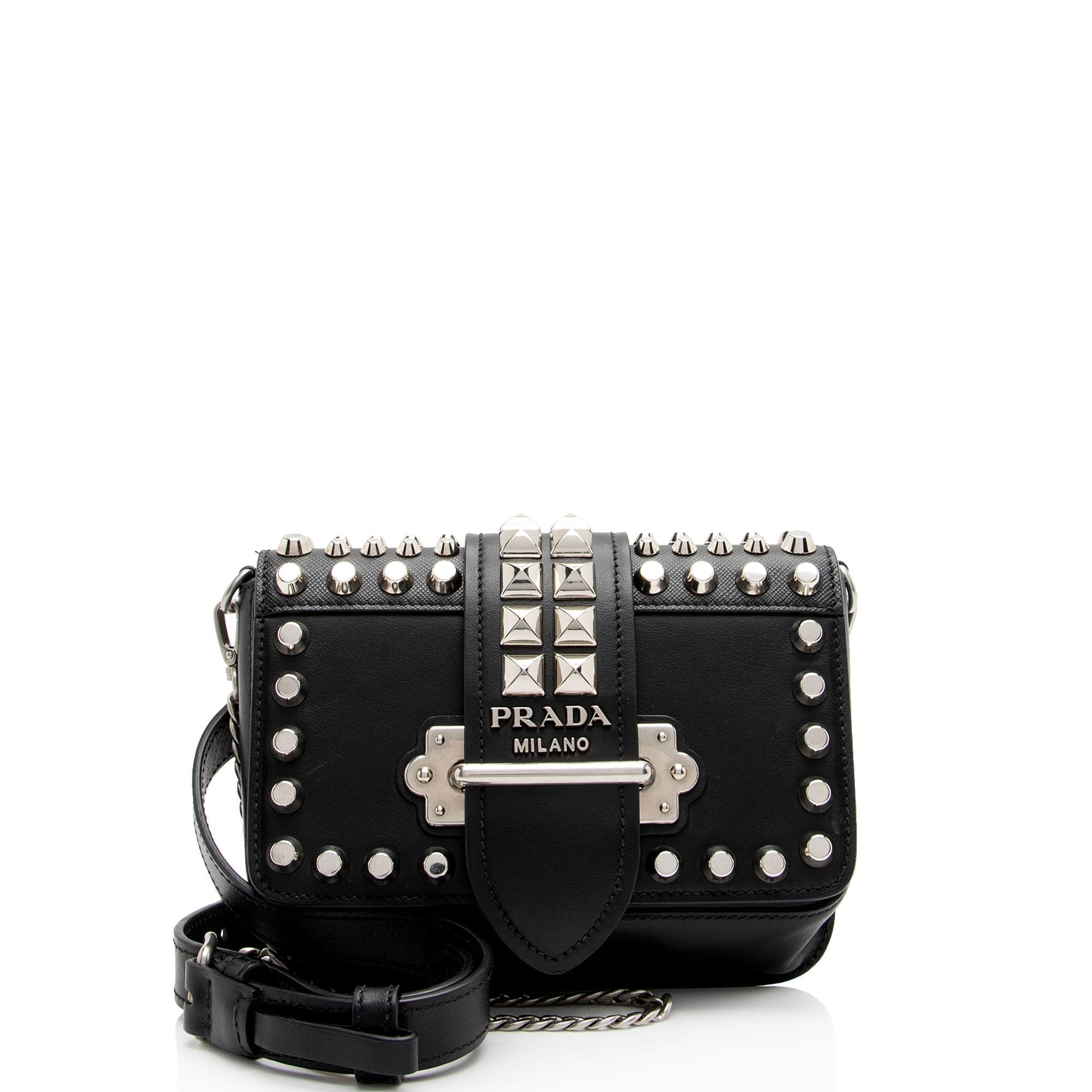 Prada Studded Cahier Belt Bag Shf Tsxdig Saffiano