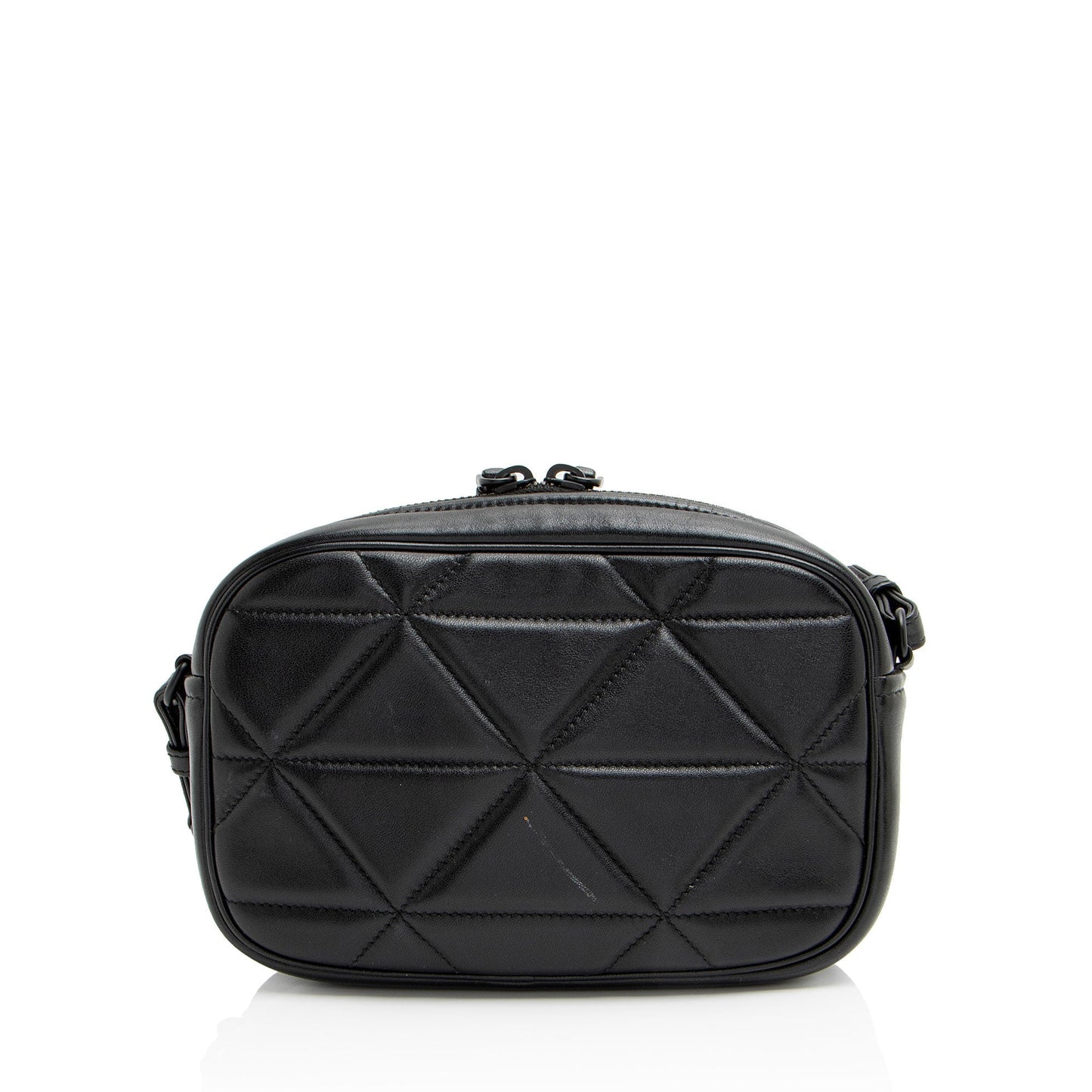 Prada System Nappa Patchwork Camera Bag Leather Crossbody Bag