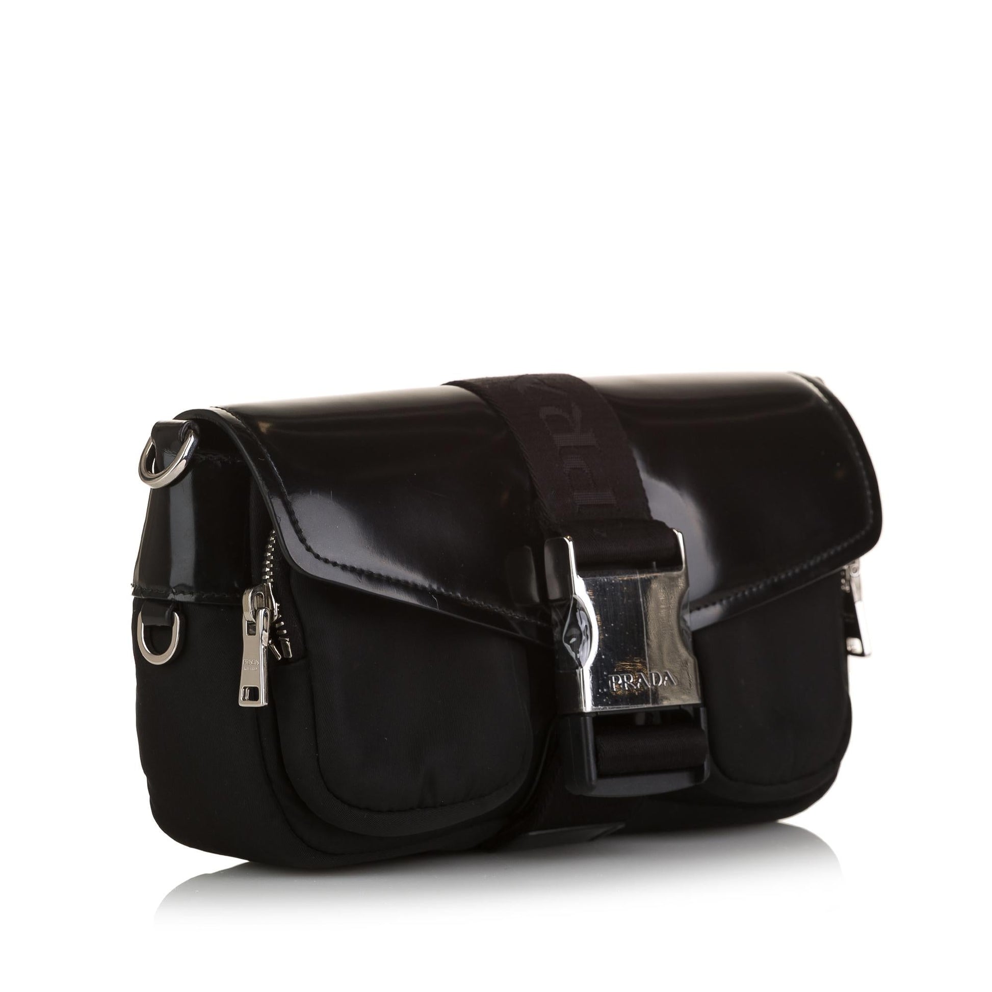 Prada Tessuto Bomber Crossbody Shg Wtbqot Crossbody Bag