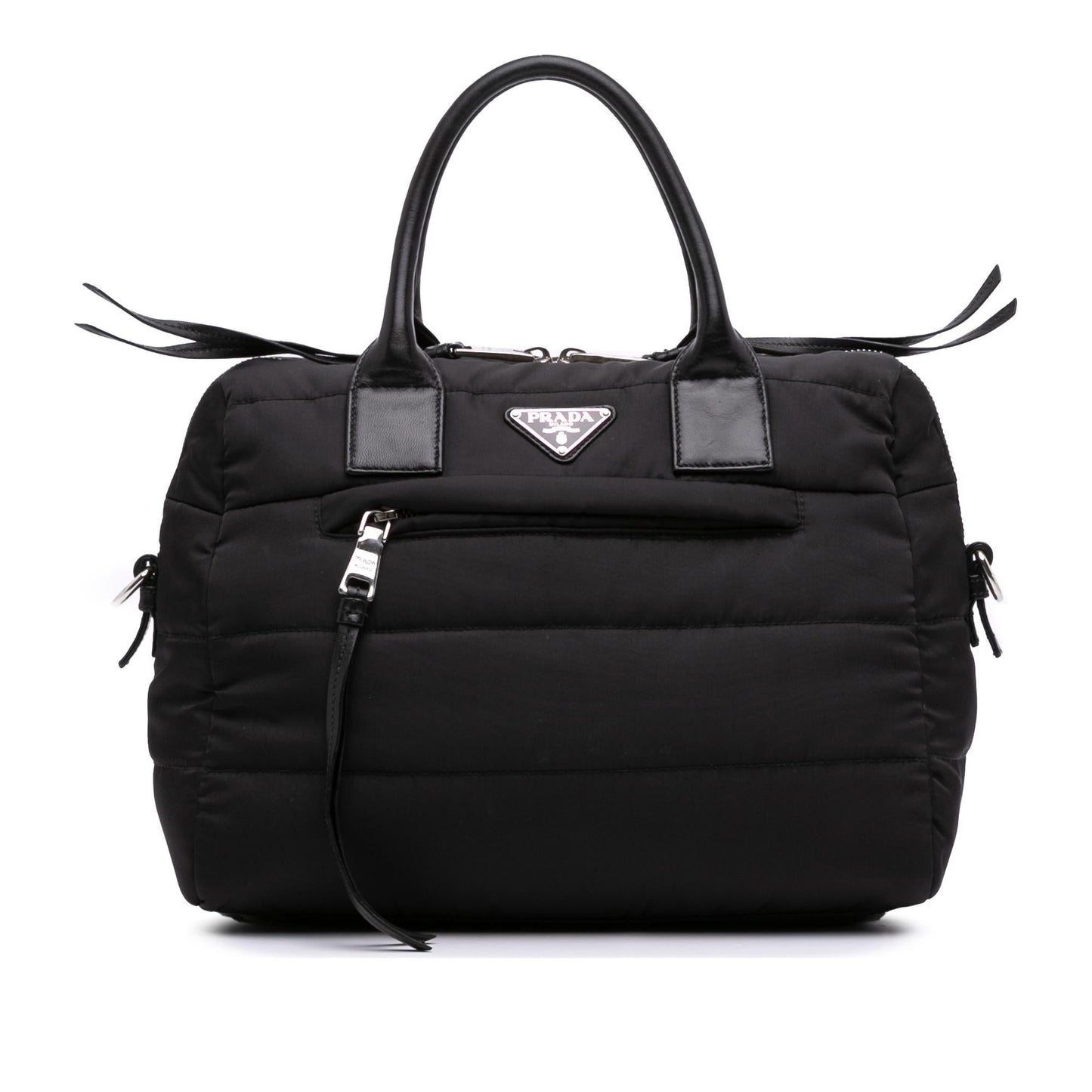 Prada Tessuto Bomber Satchel Satchel Bag