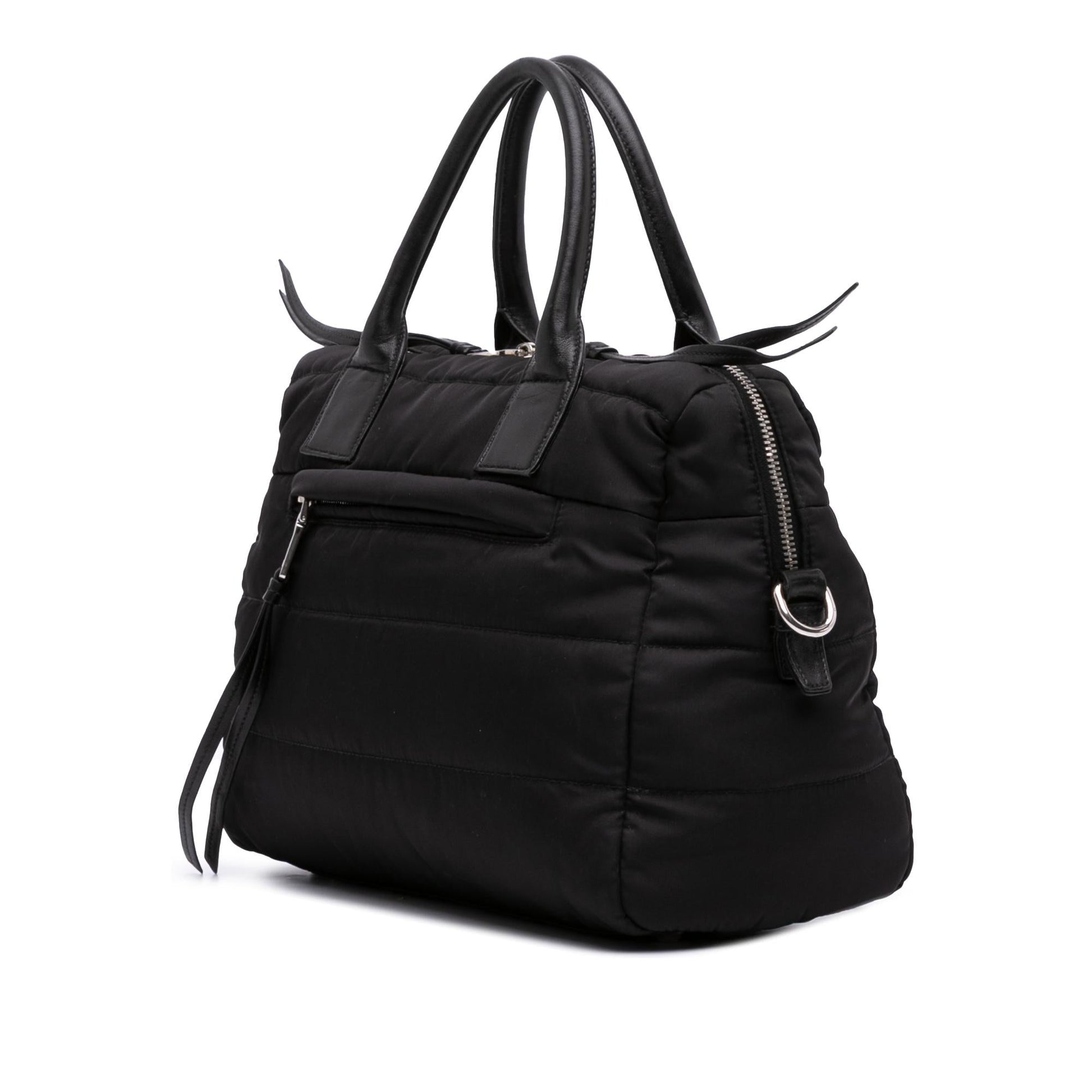 Prada Tessuto Bomber Satchel Satchel Bag