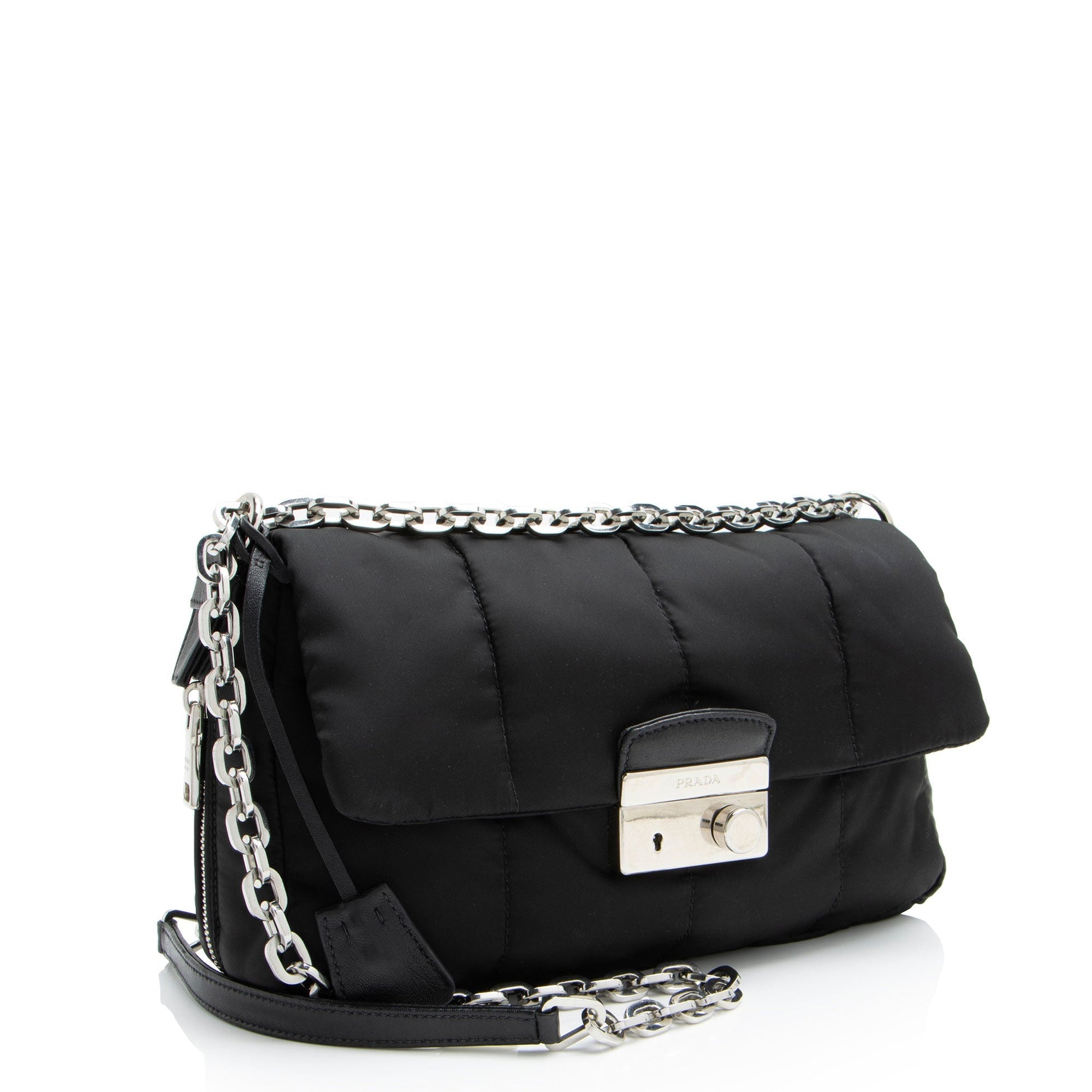 Prada Tessuto Bomber Shoulder Bag