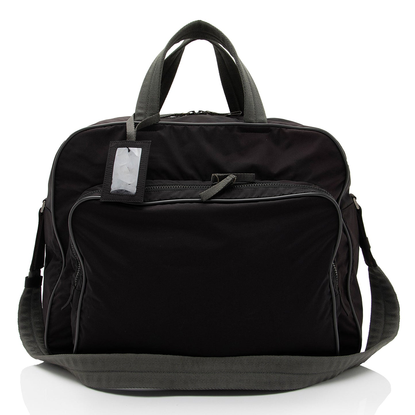 Prada Tessuto Duffle Bag Shf Eccyup Small Satchel Bag