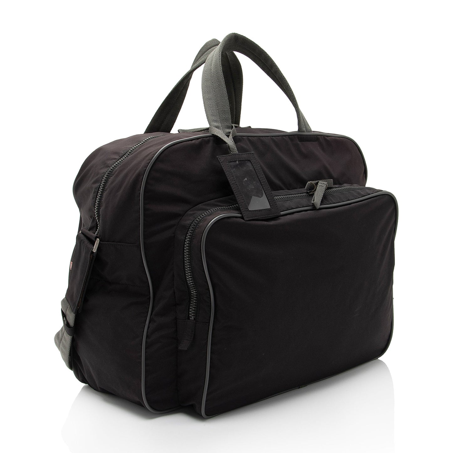 Prada Tessuto Duffle Bag Shf Eccyup Small Satchel Bag