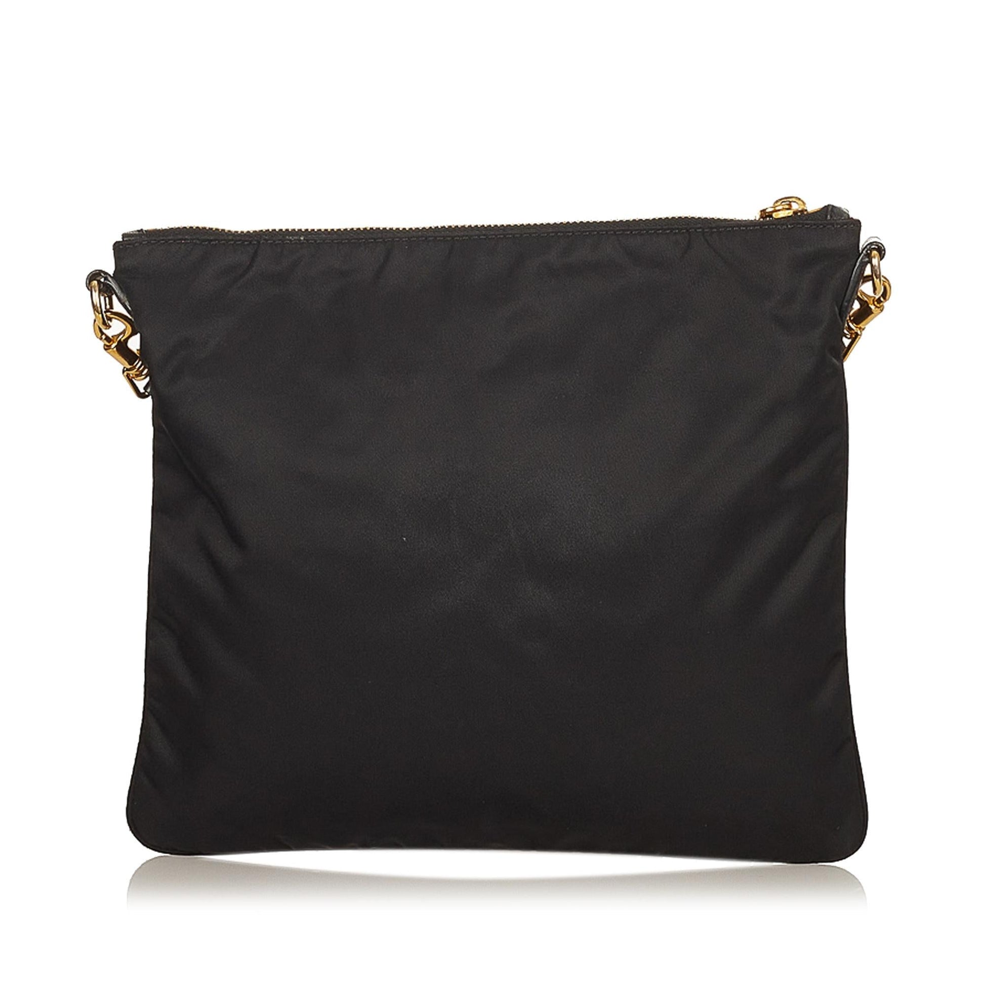 Prada Tessuto Bow Crossbody Bag Shg