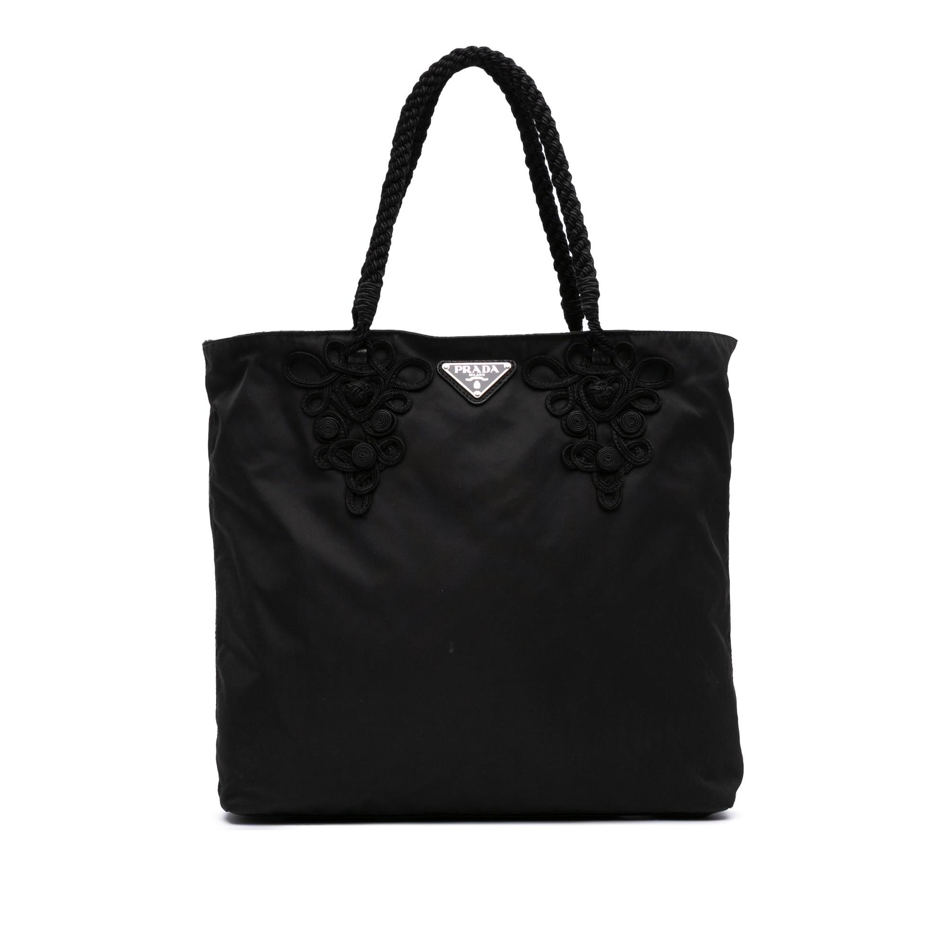 Prada Tessuto Braided Tote Tote Bag