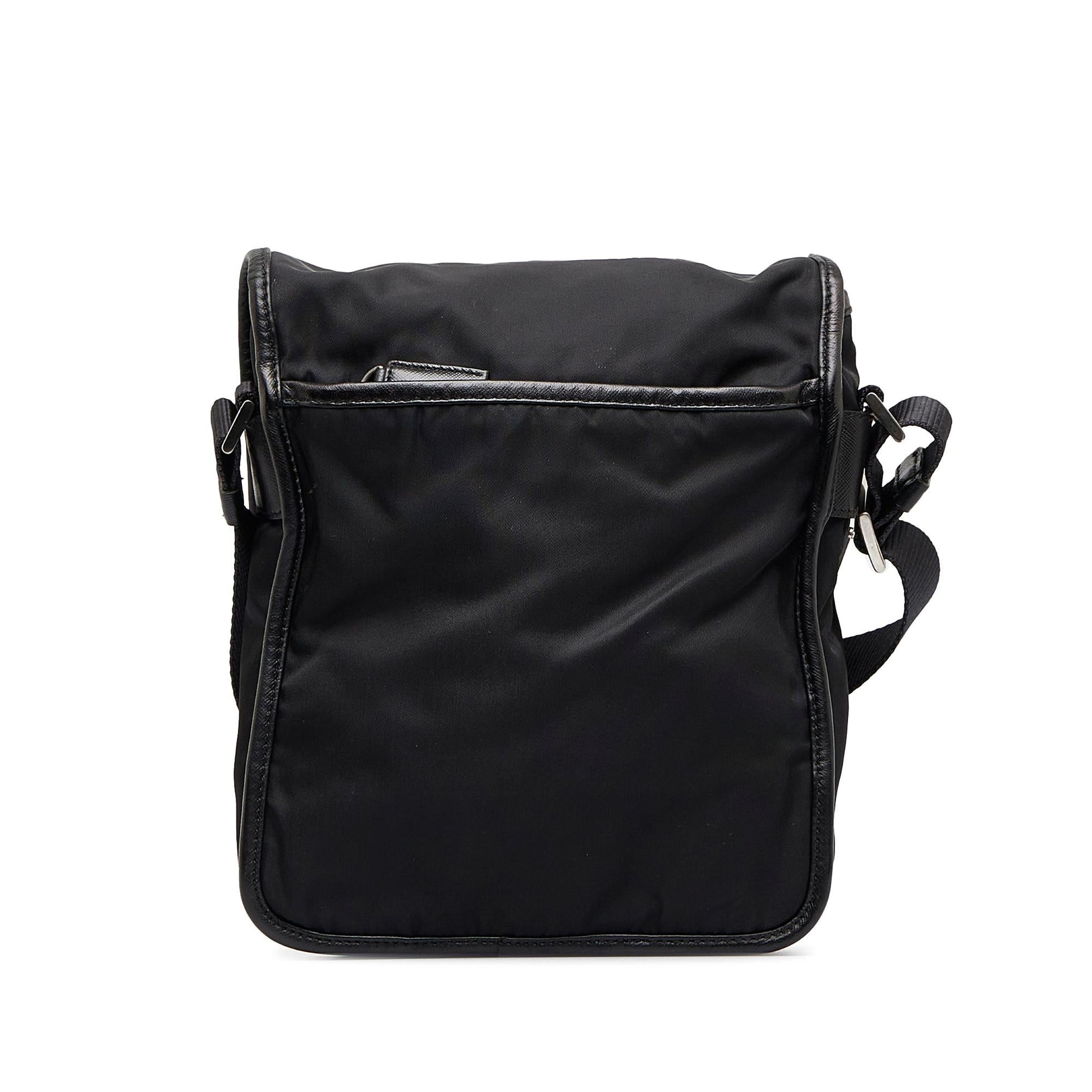 Prada Tessuto Buckle Messenger Bag Shg Omv90P Crossbody Bag