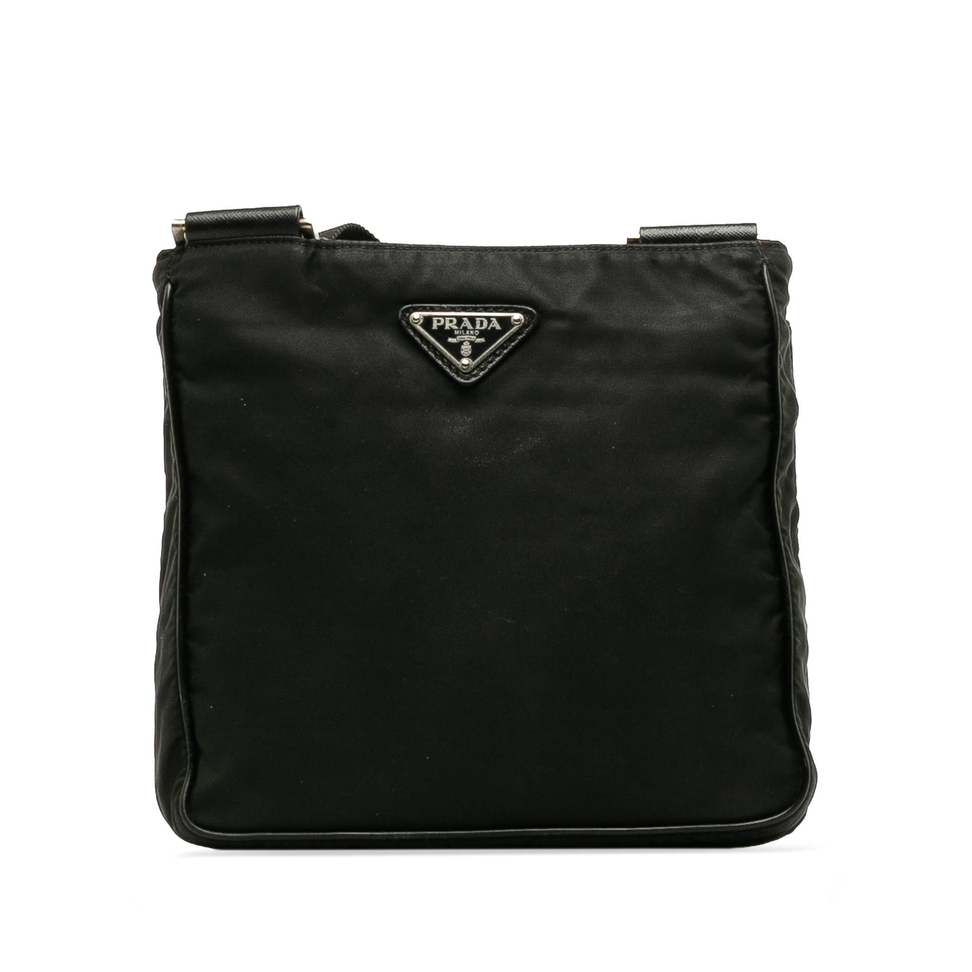 Prada Tessuto Buckle Messenger Bag Crossbody Bag Messenger Bag 1