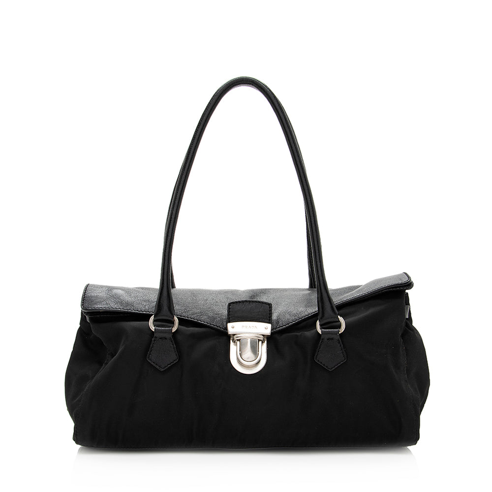 Prada Tessuto Buffalo Easy Satchel Shf Satchel Bag