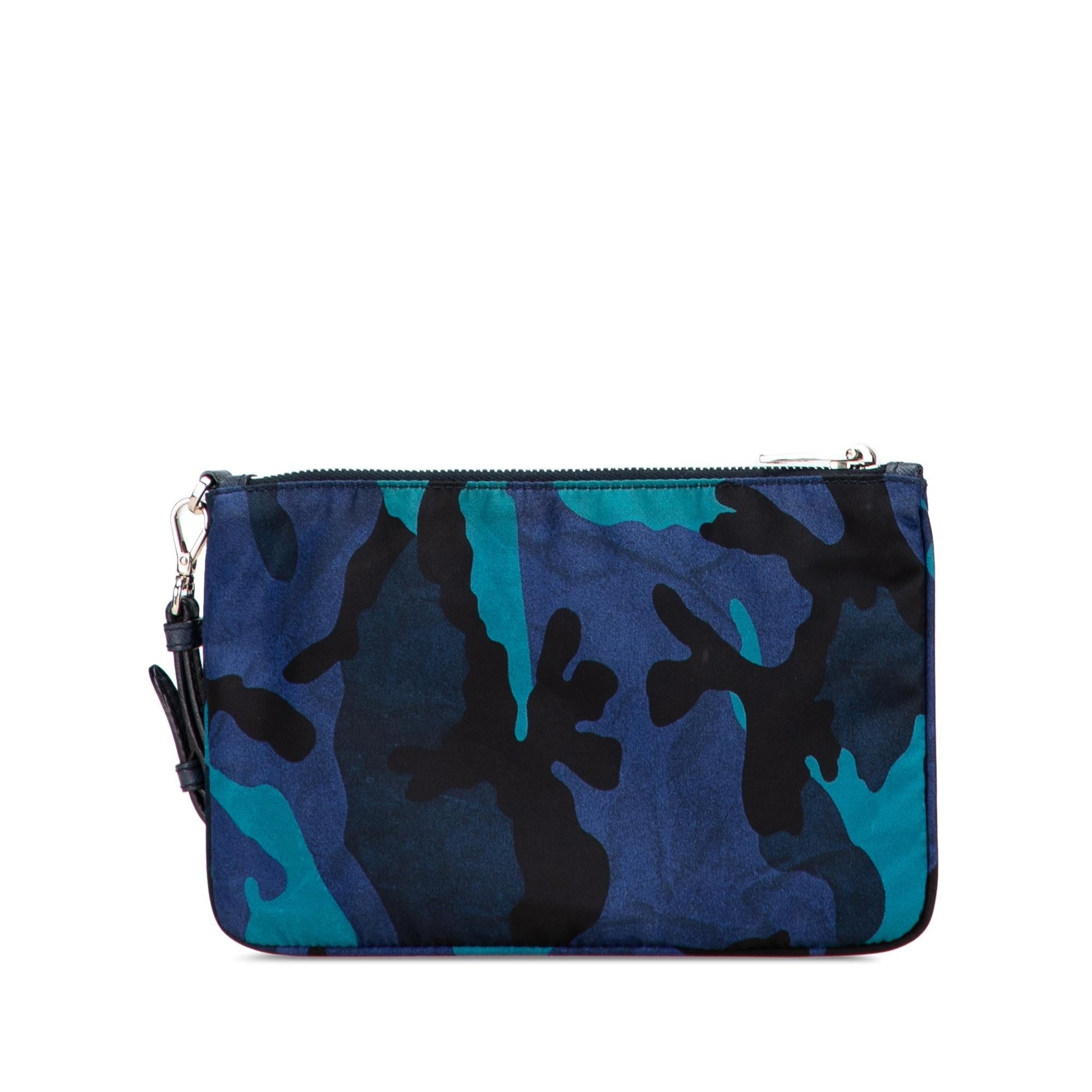 Prada Tessuto Camouflage Clutch Clutch Bag