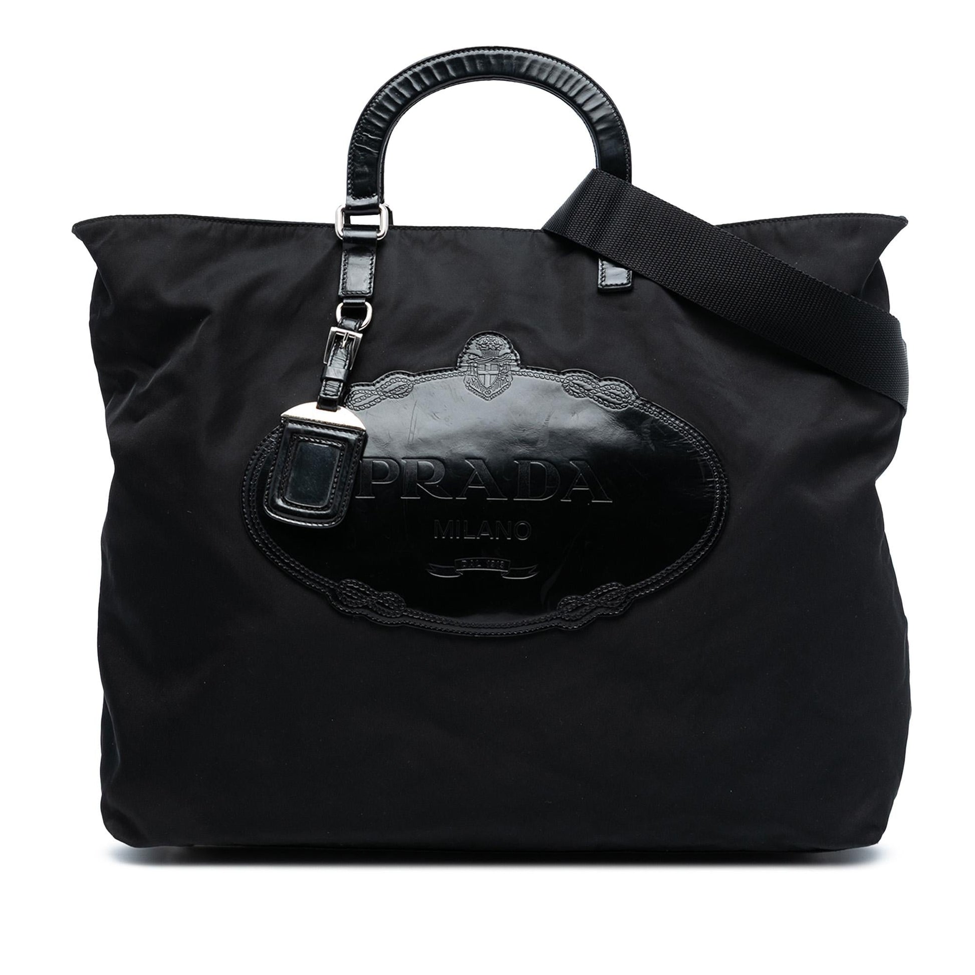 Prada Tessuto Canapa Satchel Logo Satchel Bag Logo Satchel 2