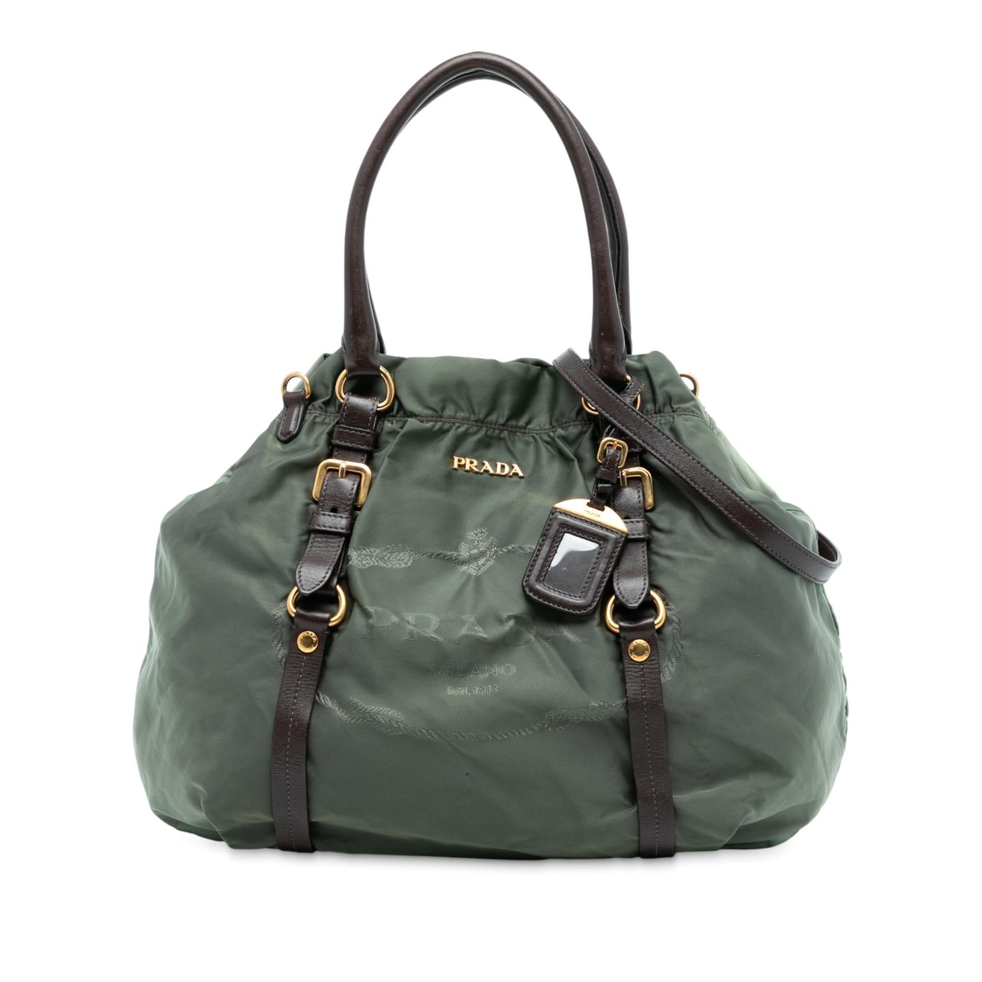 Prada Tessuto Canapa Satchel Logo Satchel Bag Logo Satchel 3