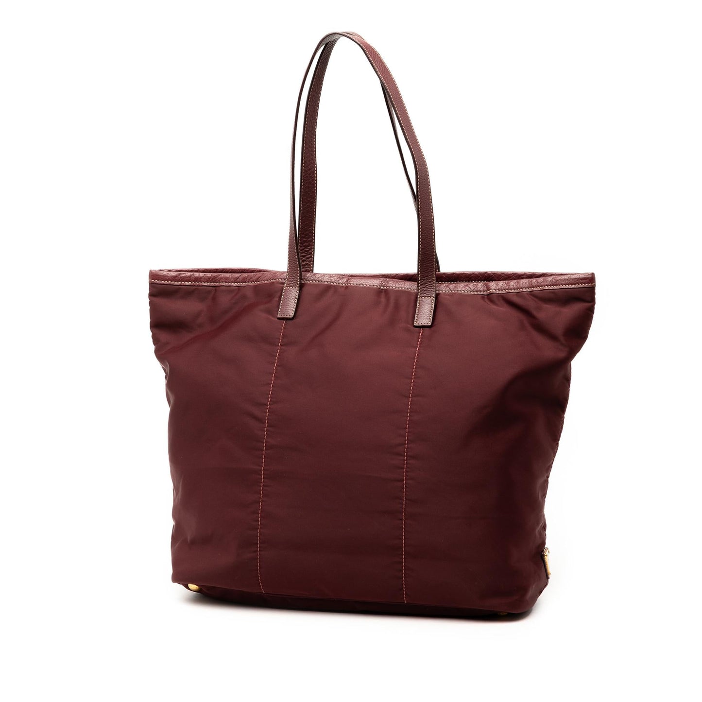 Prada Tessuto Canapa Tote Logo Tote Bag