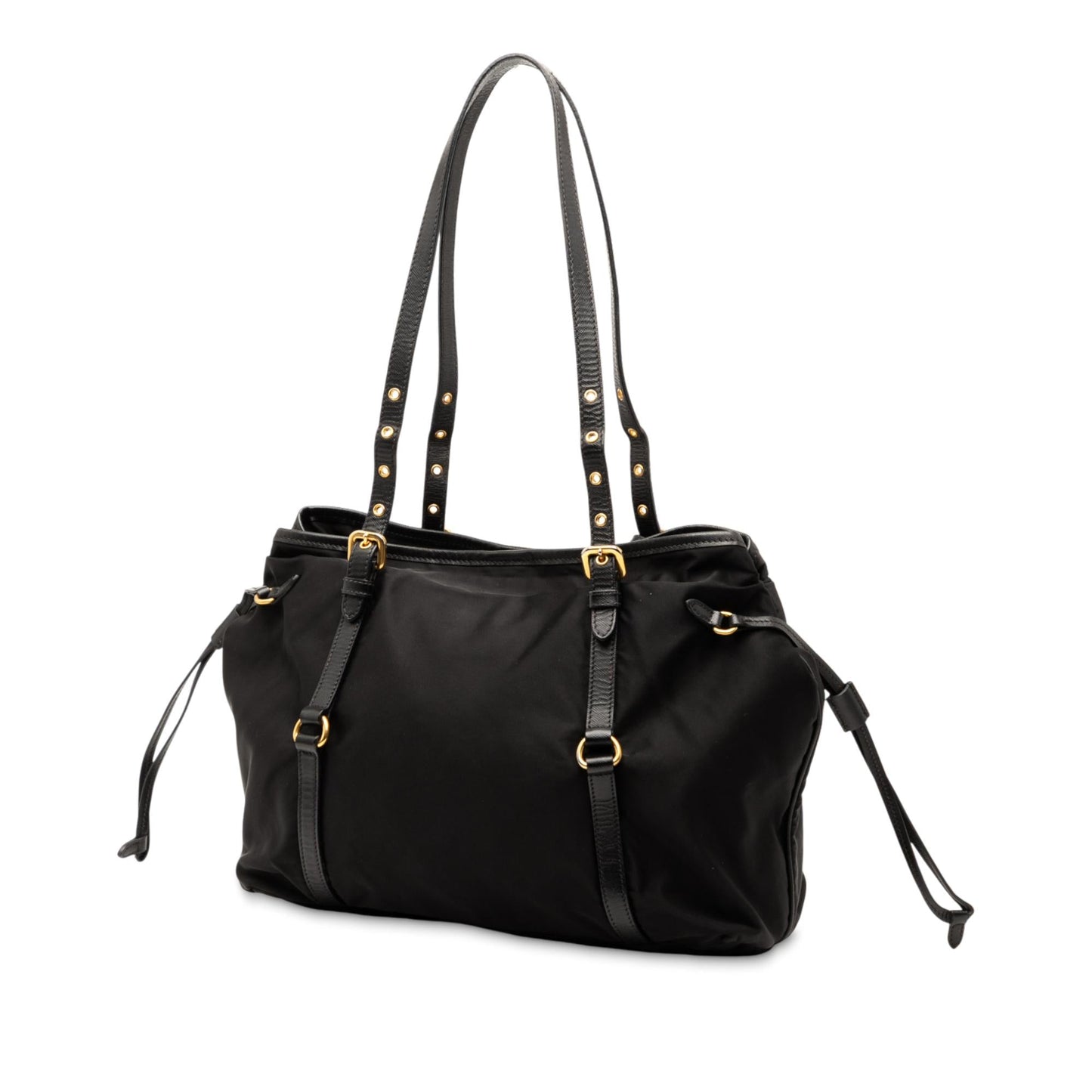 Prada Tessuto Canapa Tote Logo Tote Bag Logo Tote 1