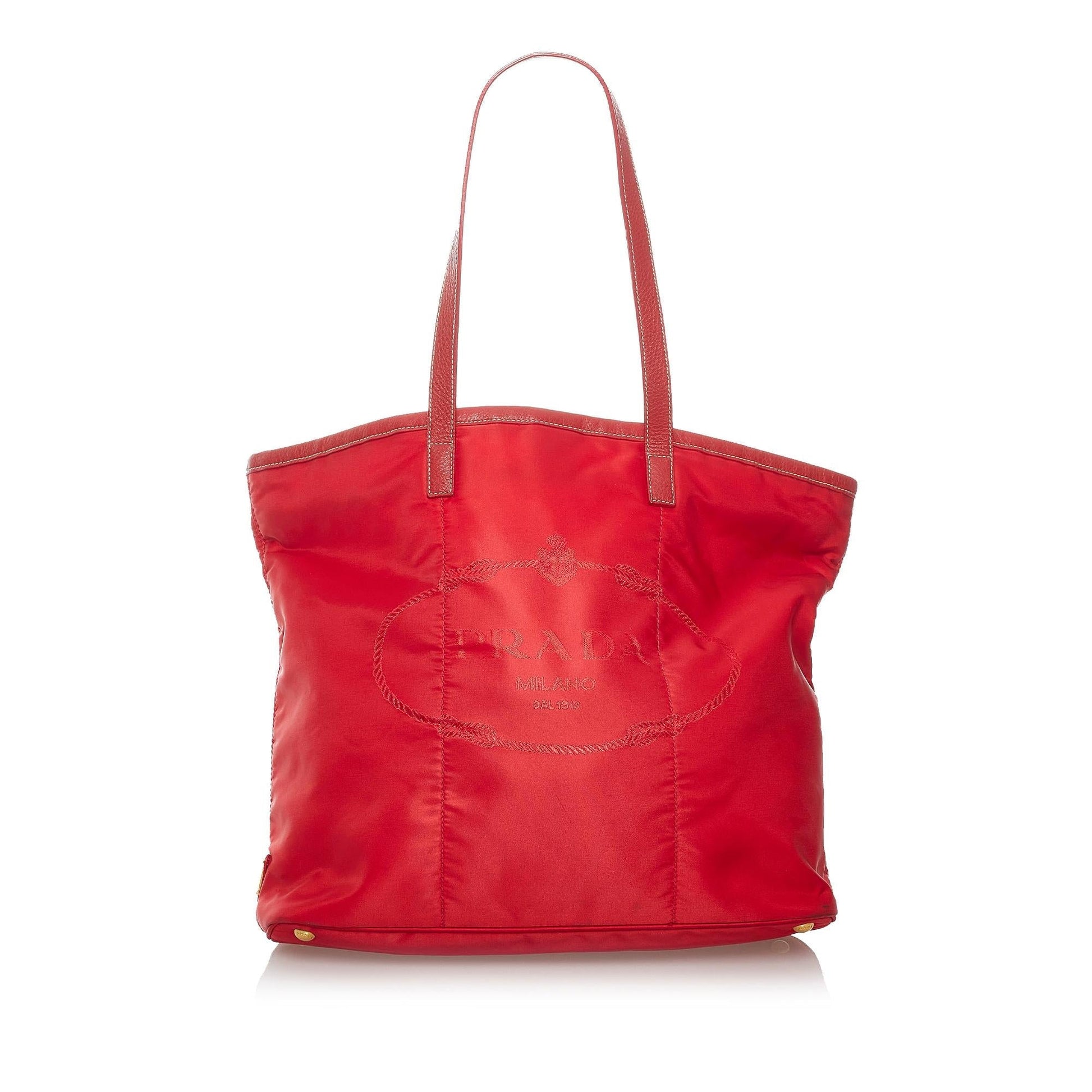 Prada Tessuto Canapa Tote Bag Shg Bag Shg 29995