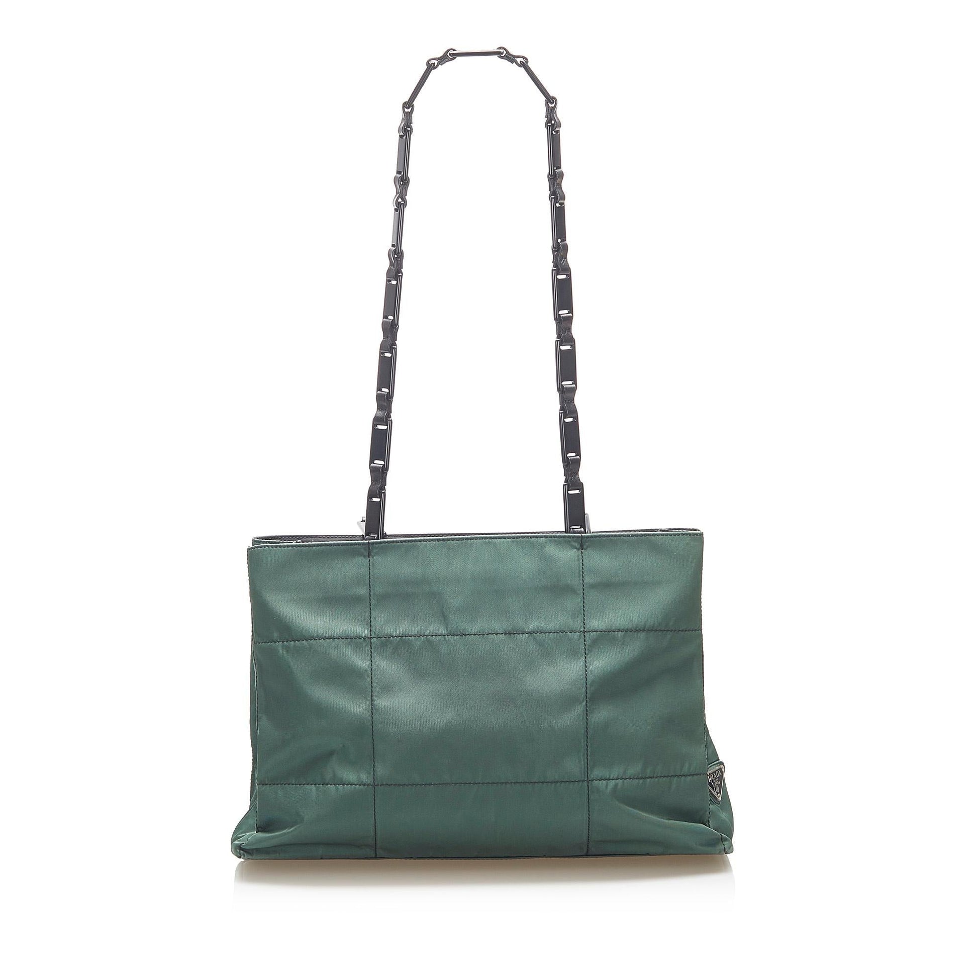 Prada Tessuto Shoulder Bag Shg Chain Bag Shg 22321