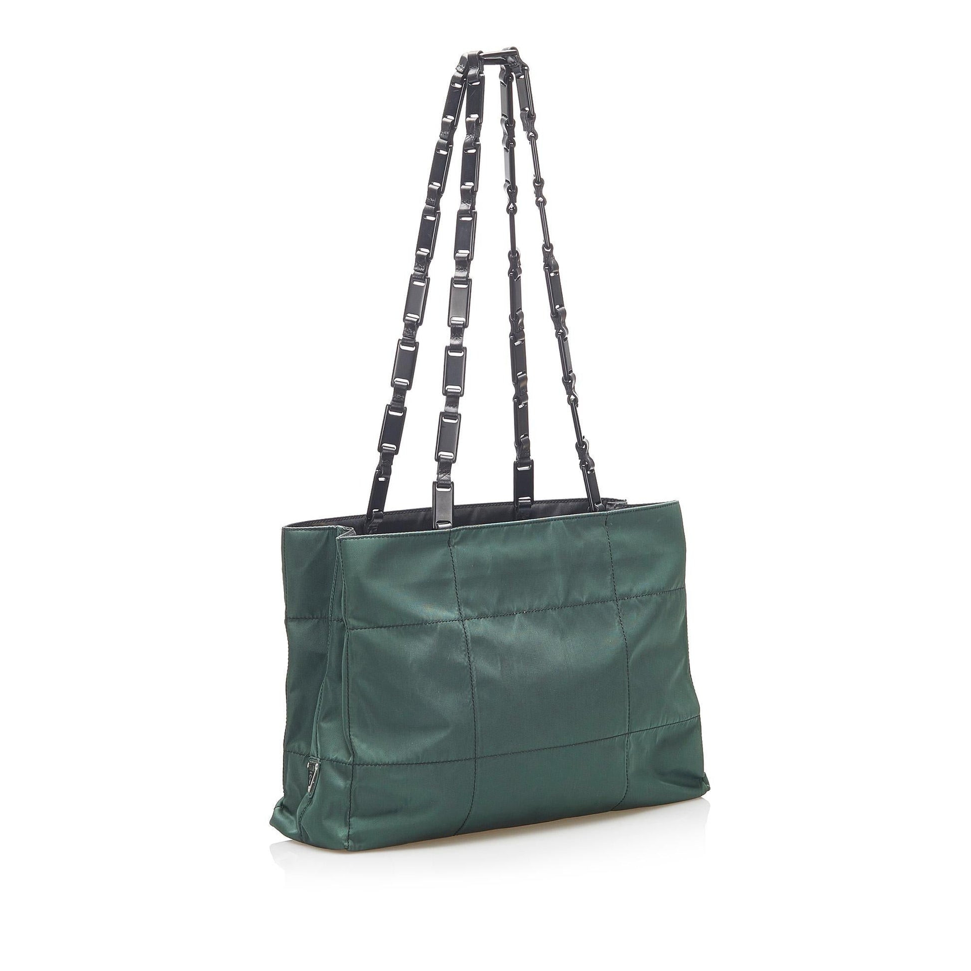 Prada Tessuto Shoulder Bag Shg Chain Bag Shg 22321