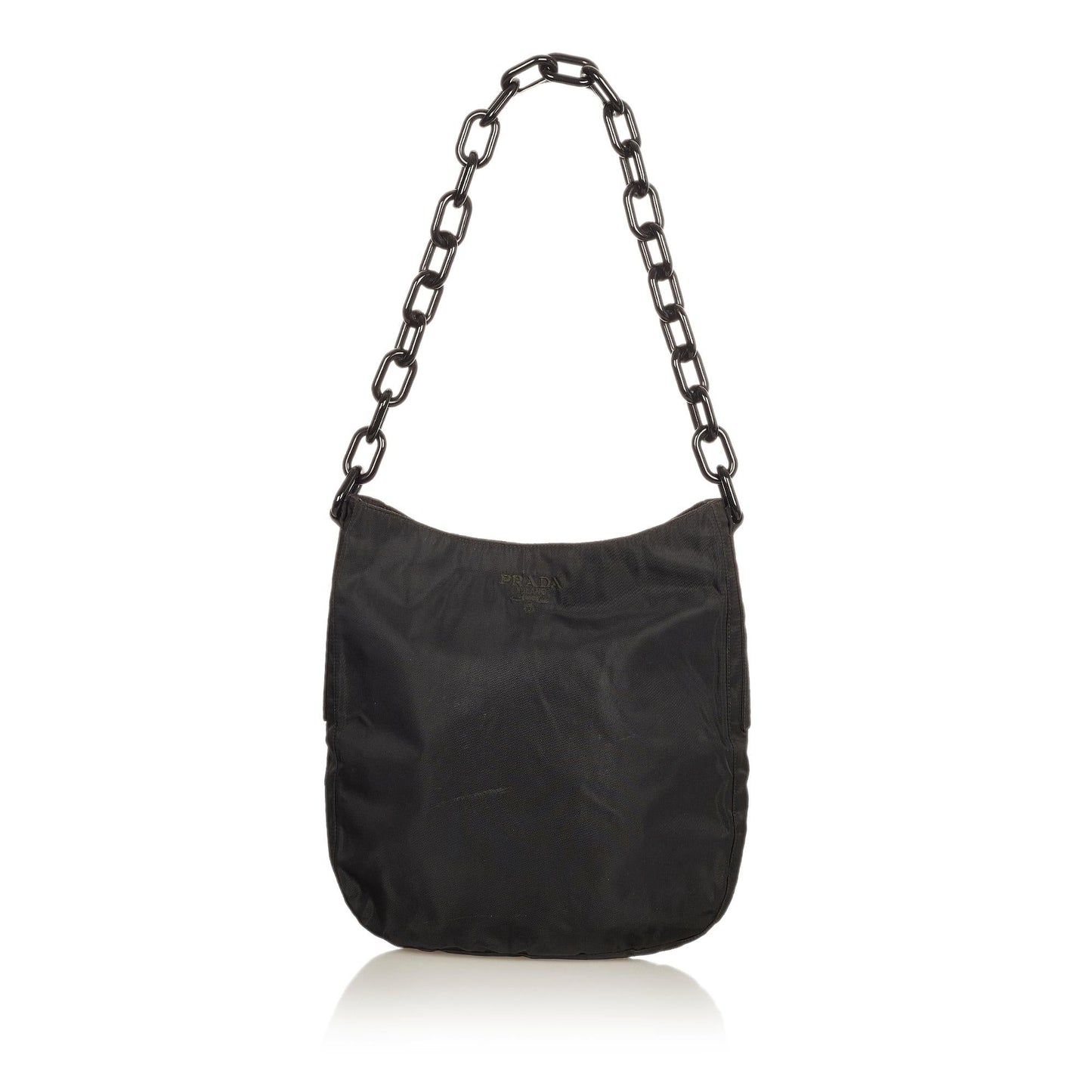 Prada Tessuto Shoulder Bag Shg Chain