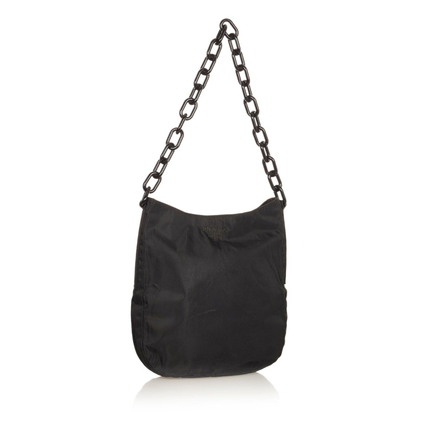 Prada Tessuto Shoulder Bag Shg Chain