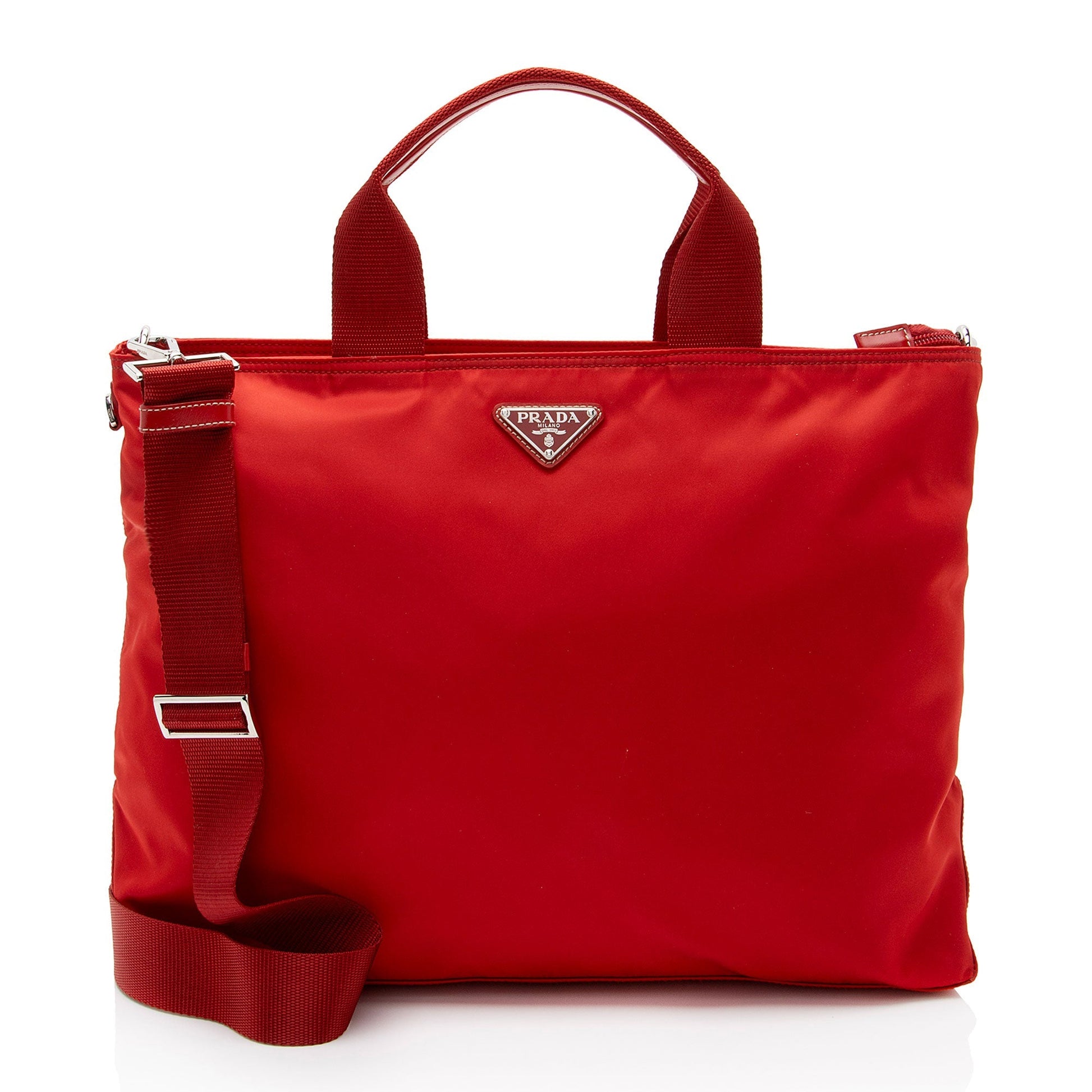 Prada Tessuto Convertible Tote Shf Tote Bag