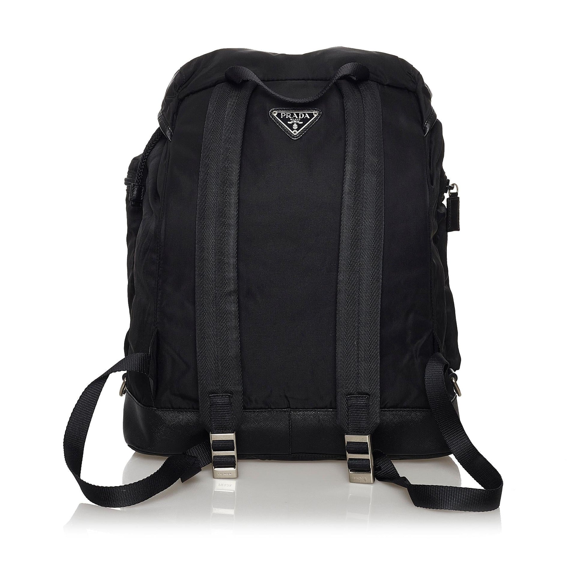 Prada Tessuto Drawstring Backpack Shg Backpack Shg 30296