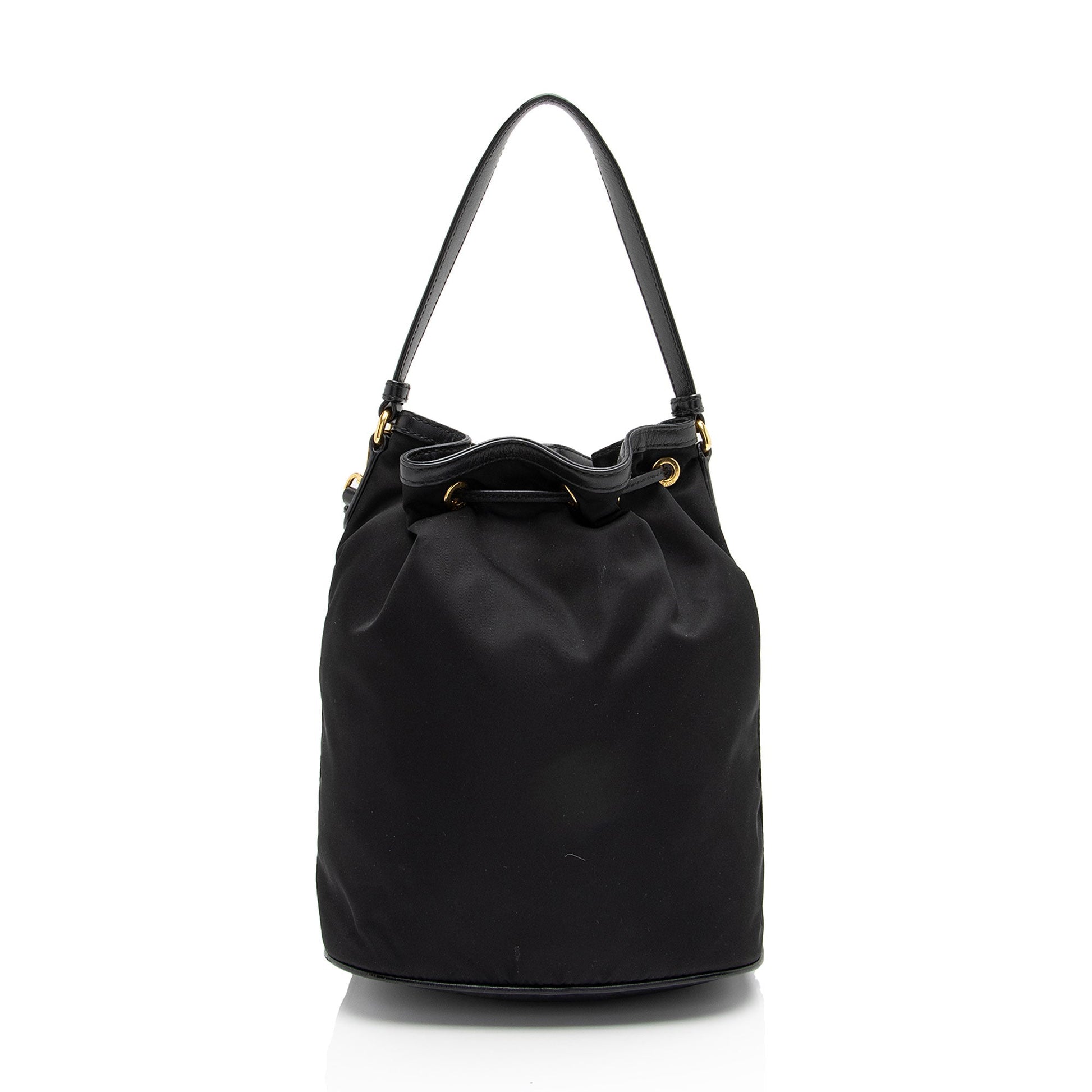 Prada Tessuto Duet Drawstring Bag Shf 1Dadrc Mini Bucket Crossbody Bag