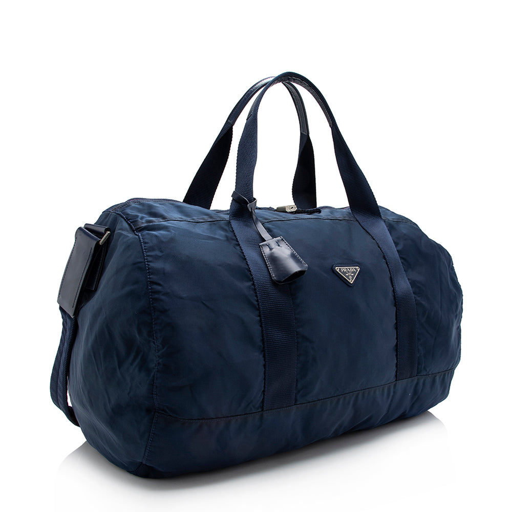 Prada Tessuto Duffel Bag Shf Travel Bag