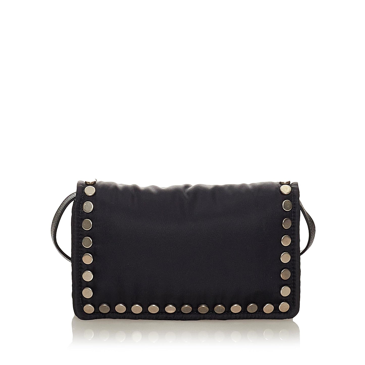 Prada Tessuto Etiquette Crossbody Bag Shg