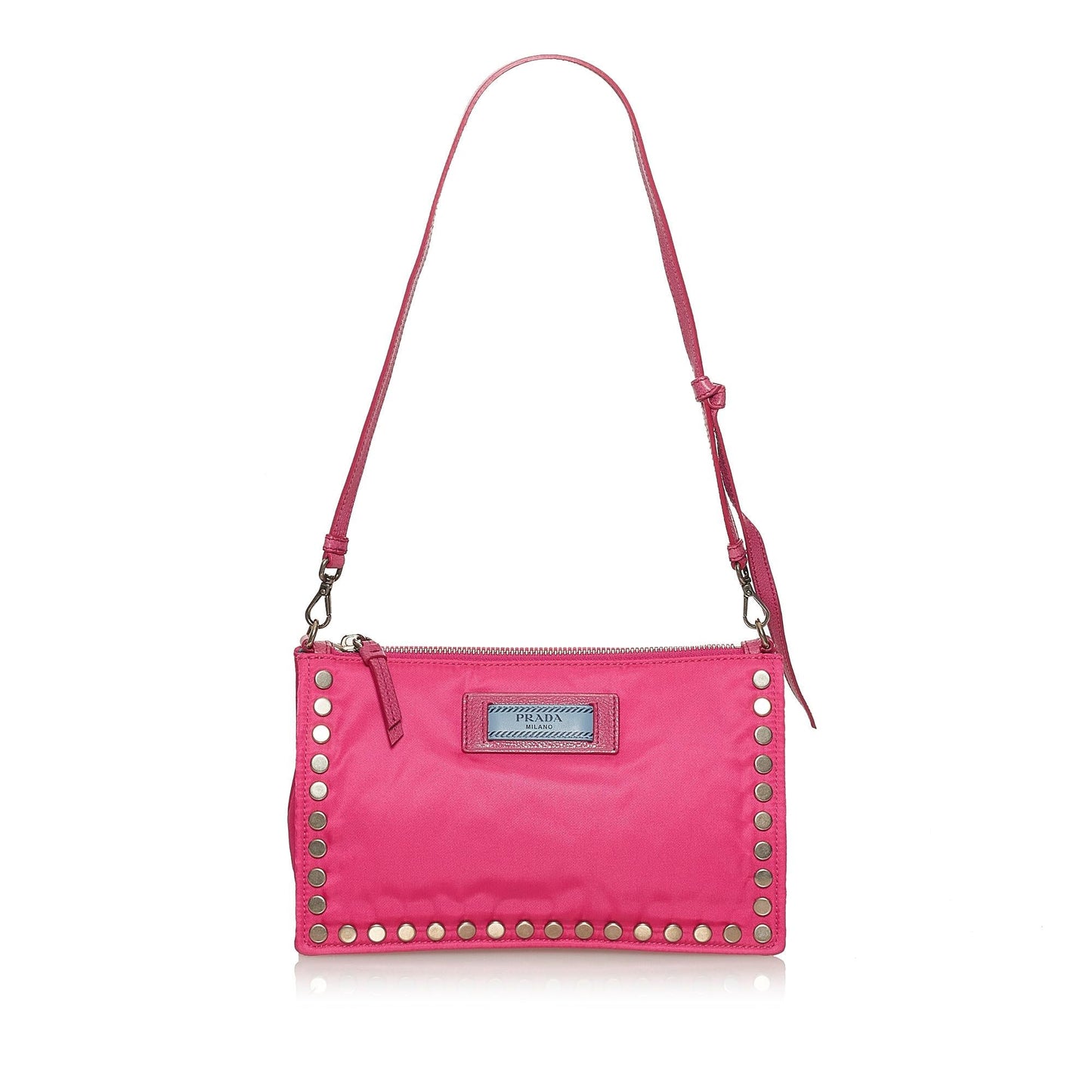 Prada Tessuto Etiquette Shoulder Bag Shg