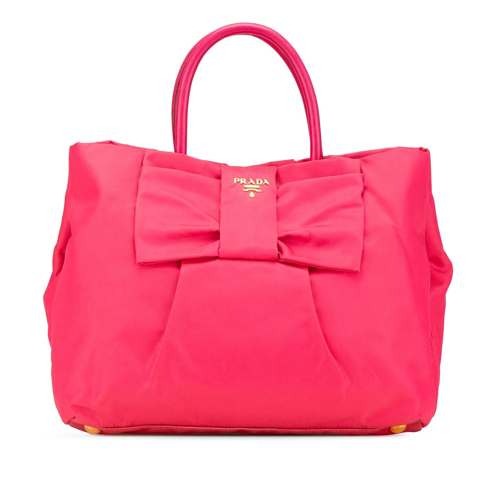 Prada Tessuto Fiocco Bow Tote Tote Bag Fiocco Bow Tote