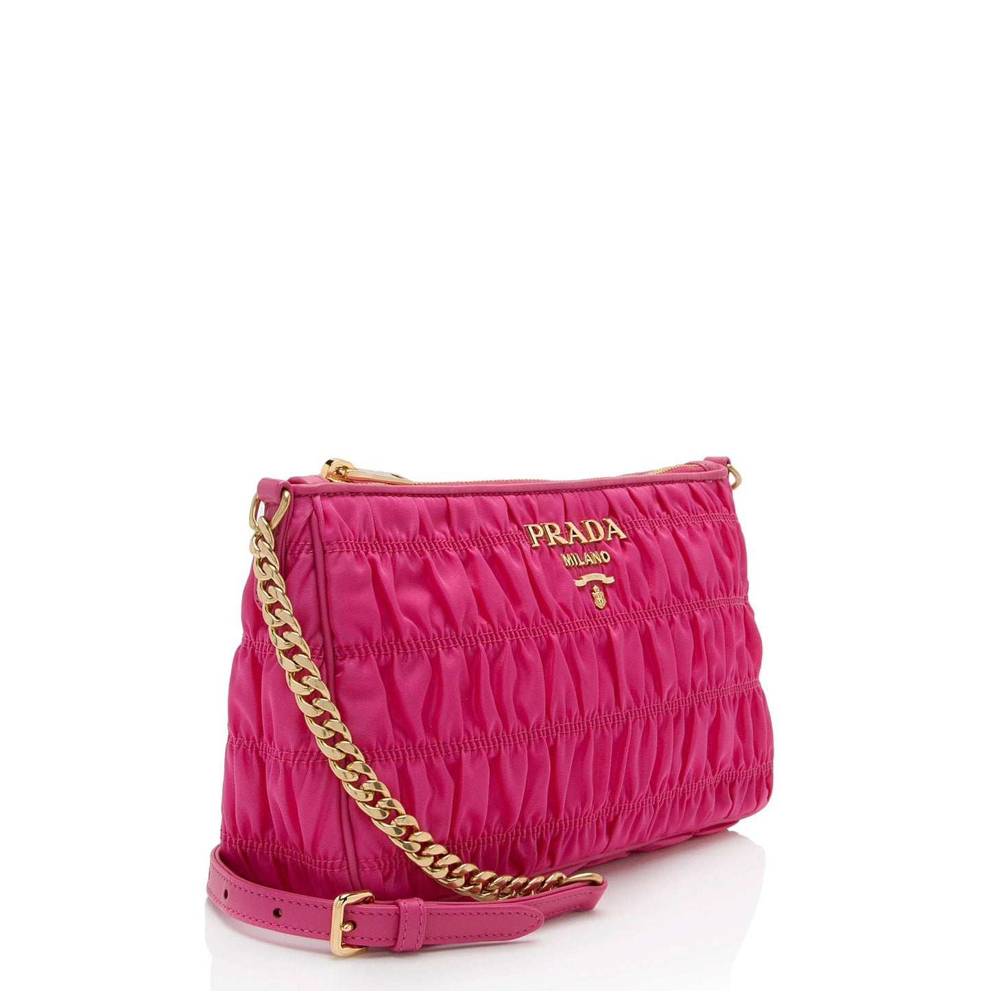 Prada Tessuto Gaufre Crossbody Shf Pzkyn2 Chain Crossbody Bag