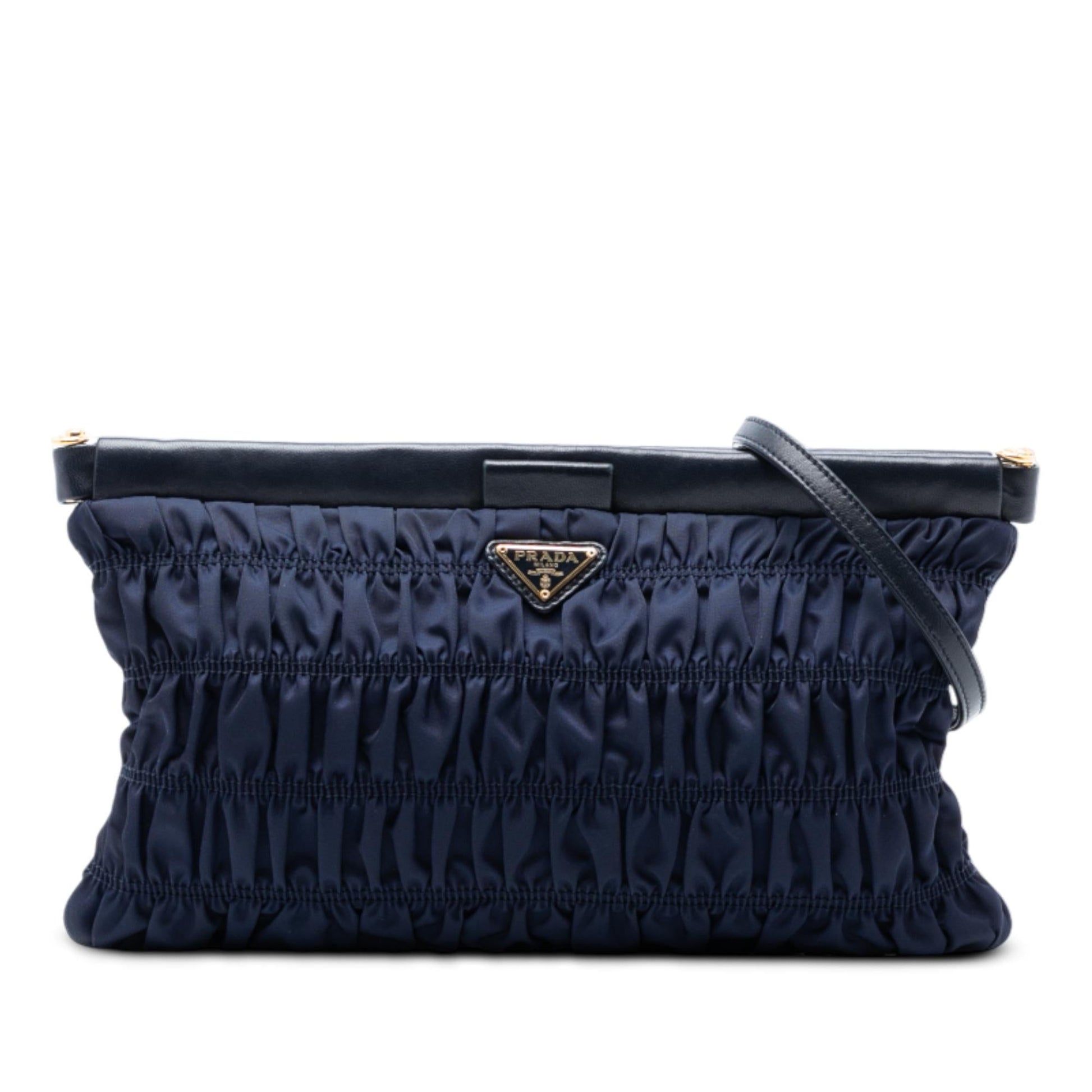 Prada Tessuto Gaufre Crossbody Crossbody Bag