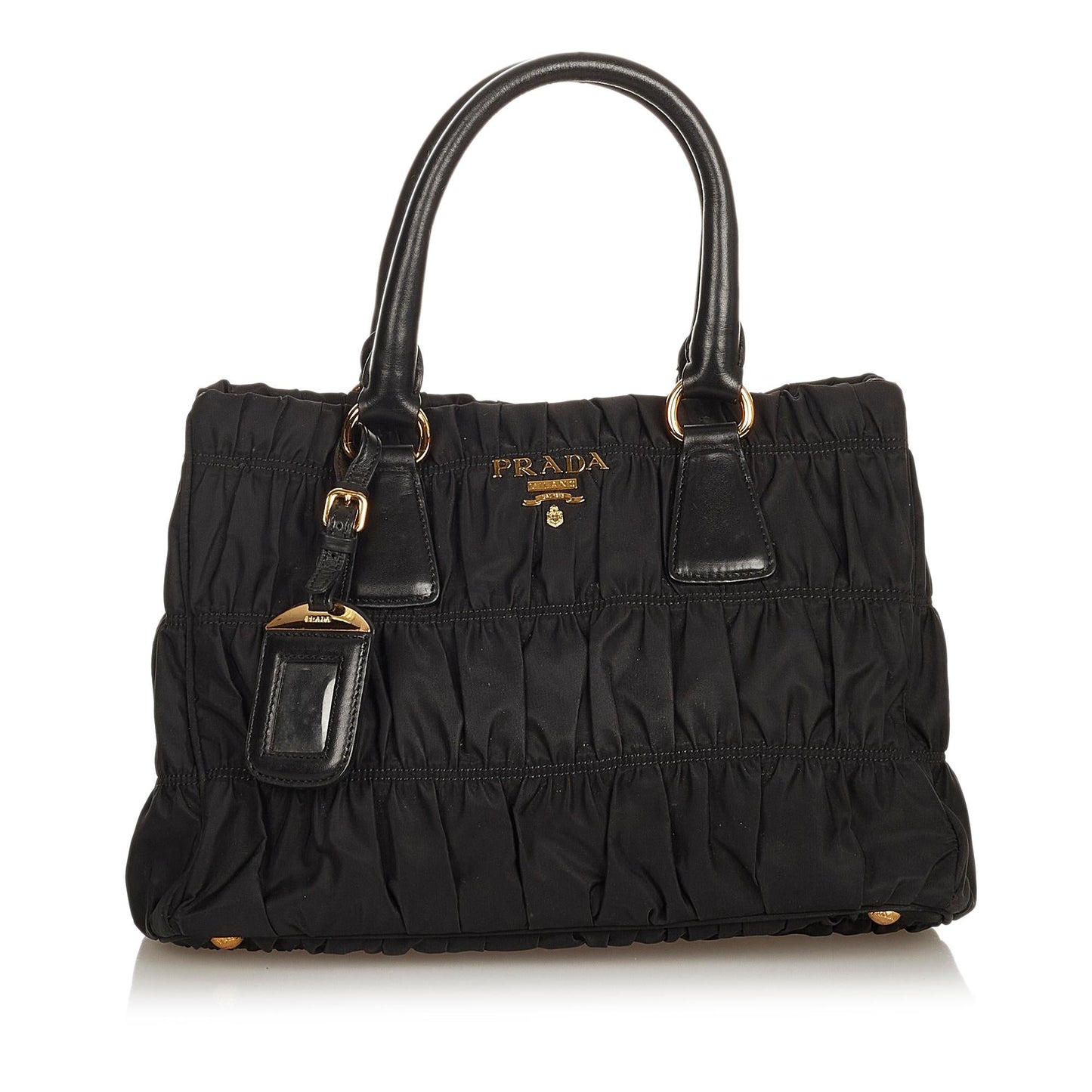 Prada Tessuto Gaufre Satchel Shg Satchel Bag Satchel Shg 26155