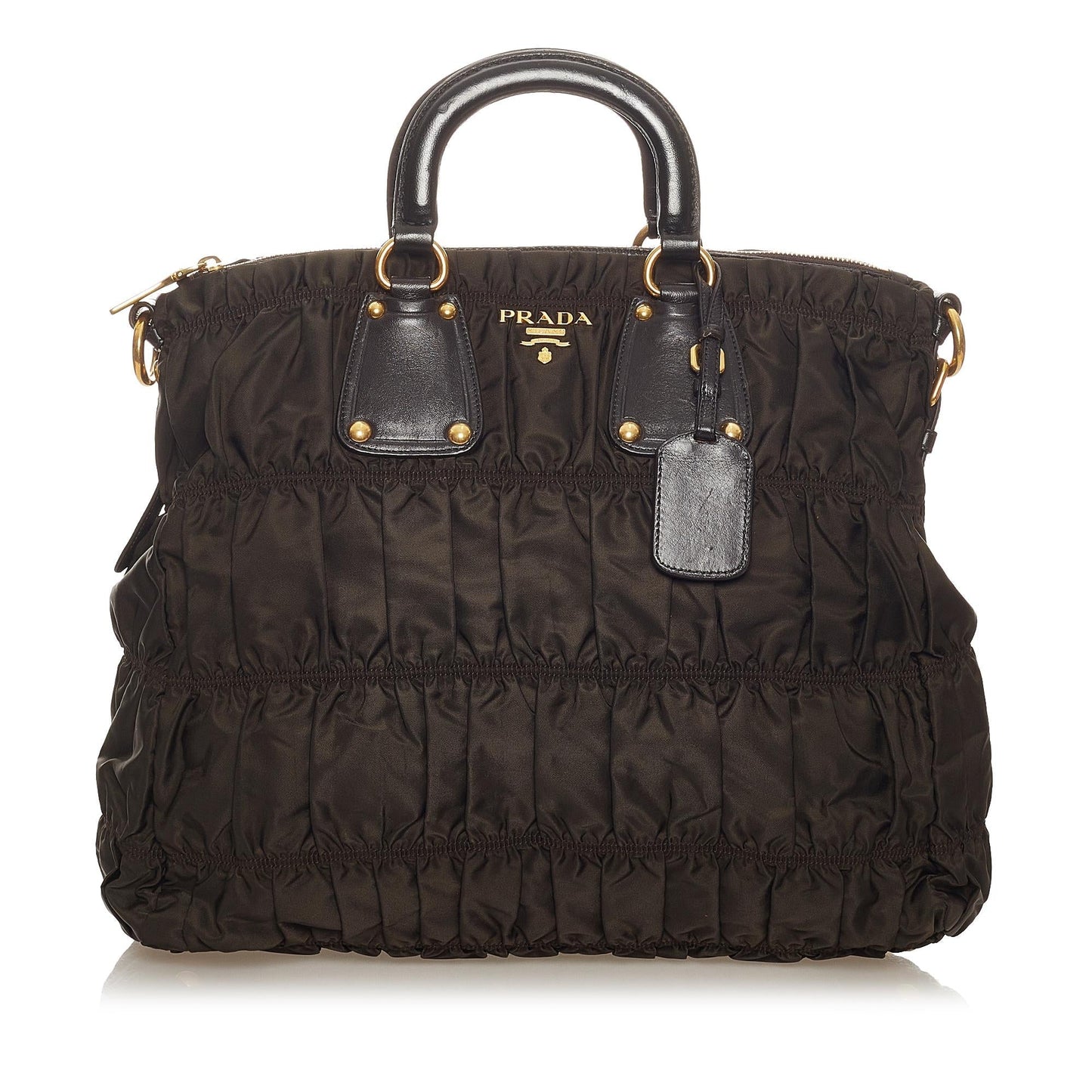 Prada Tessuto Gaufre Satchel Shg Satchel Bag