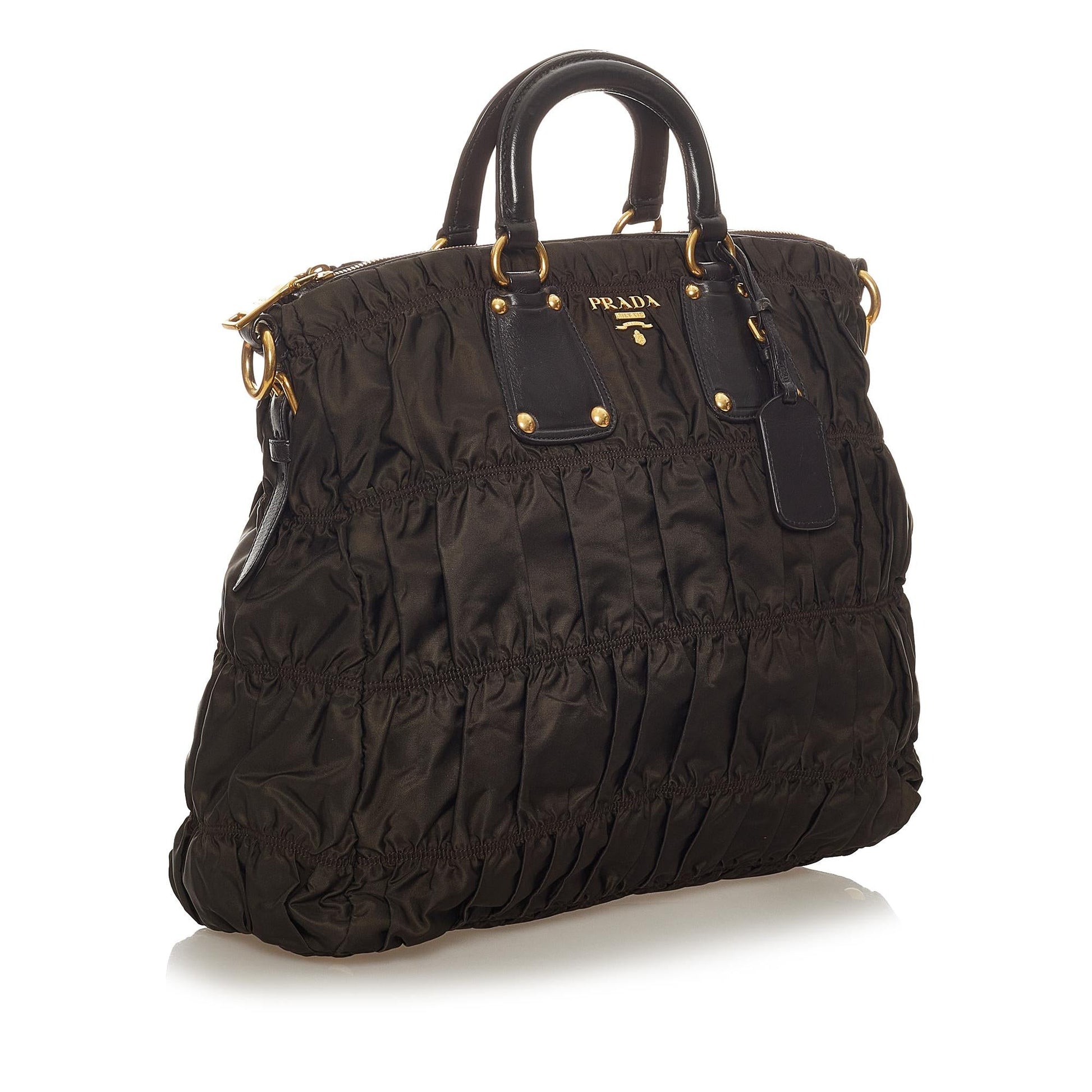 Prada Tessuto Gaufre Satchel Shg Satchel Bag