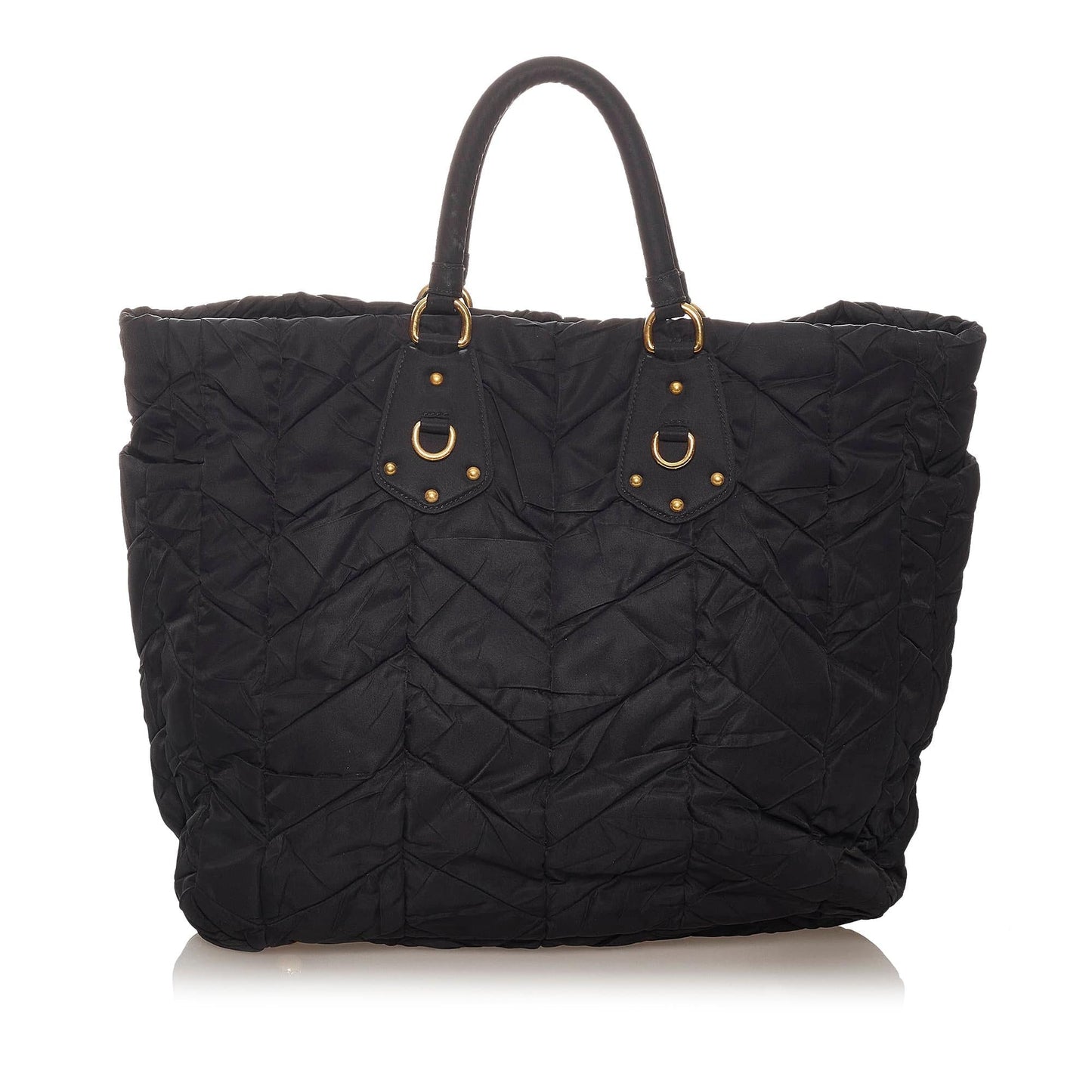Prada Tessuto Gaufre Satchel Shg Satchel Bag Satchel Shg 27685