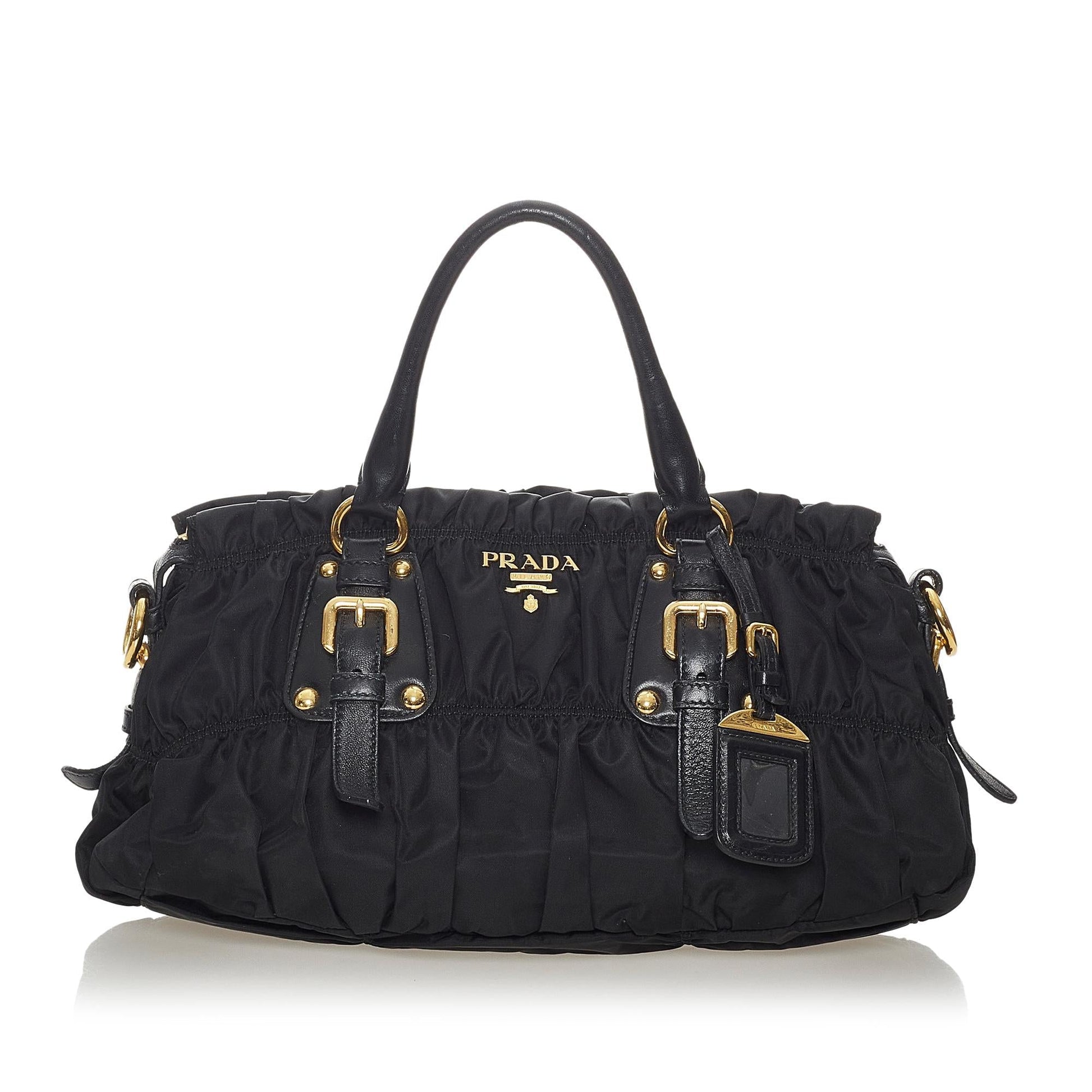 Prada Tessuto Gaufre Satchel Shg Satchel Bag Satchel Shg 28196