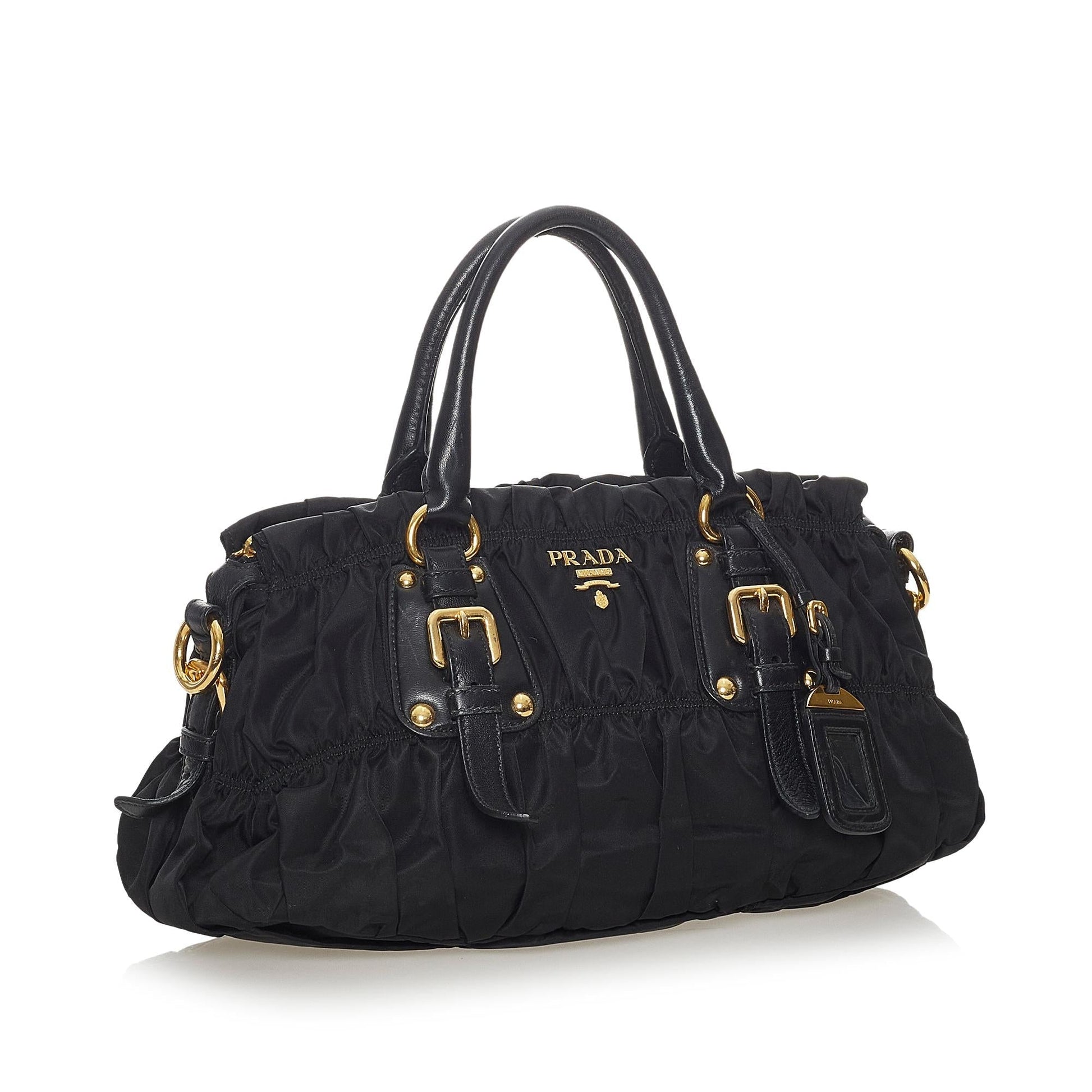 Prada Tessuto Gaufre Satchel Shg Satchel Bag Satchel Shg 28196