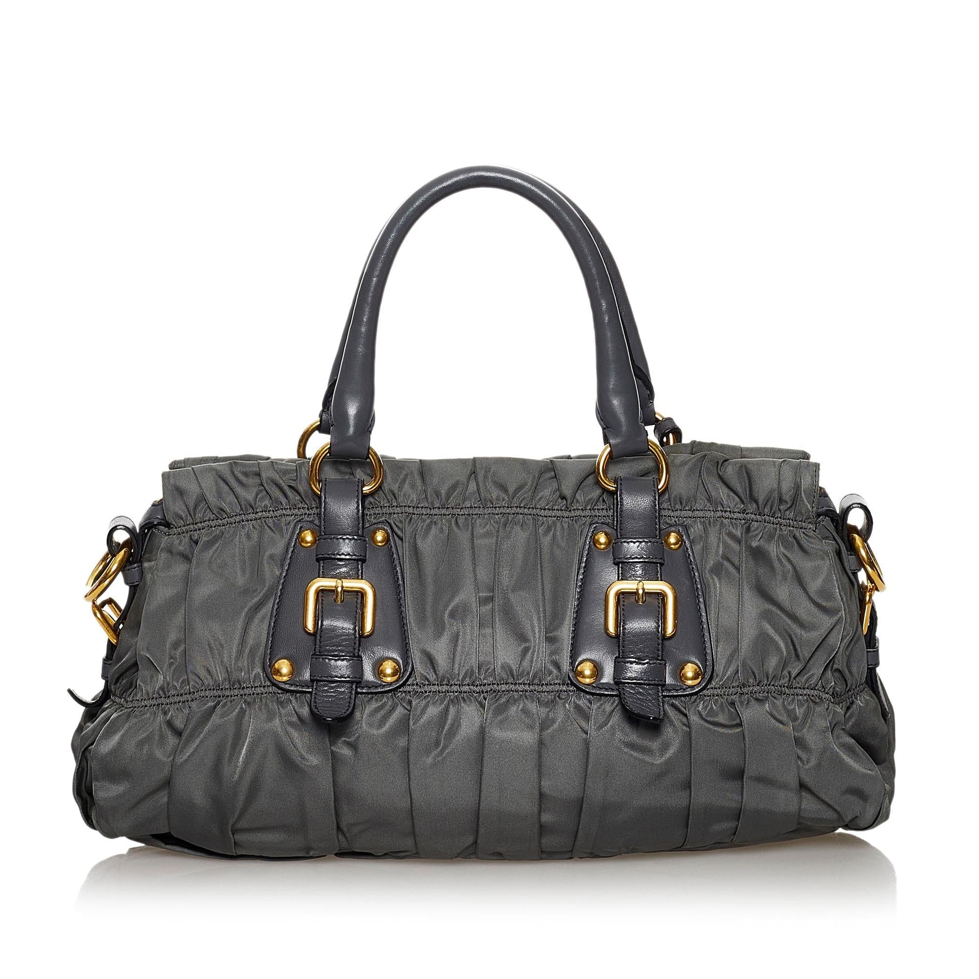 Prada Tessuto Gaufre Satchel Shg Satchel Bag Satchel Shg 30584