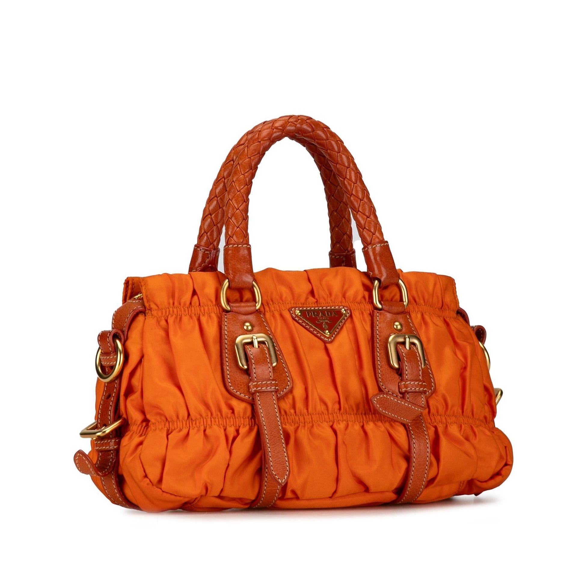 Prada Tessuto Gaufre Satchel Shg 8Mv2Fb Satchel Bag